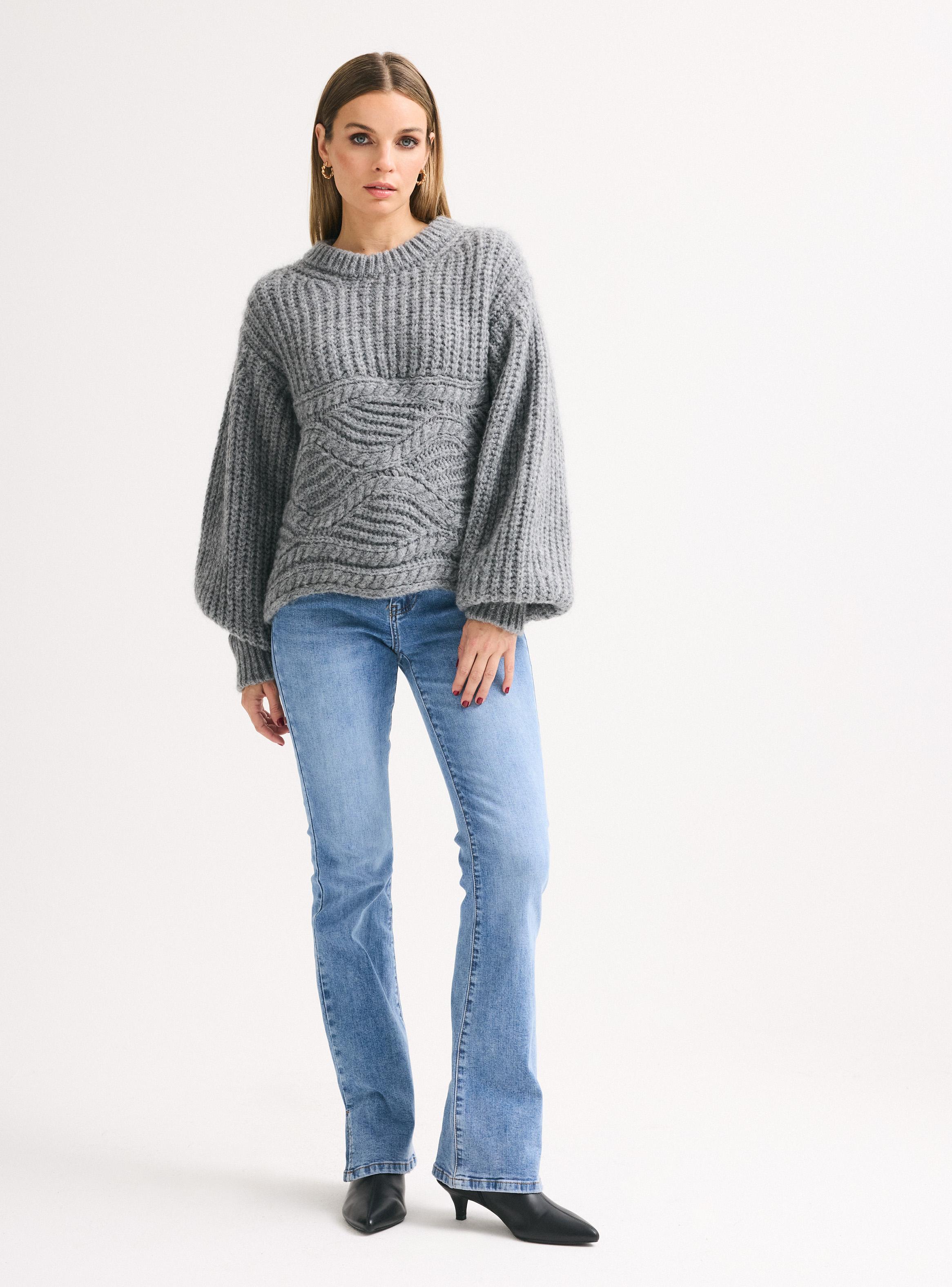 Sweater Italiano con Manga Globo-4