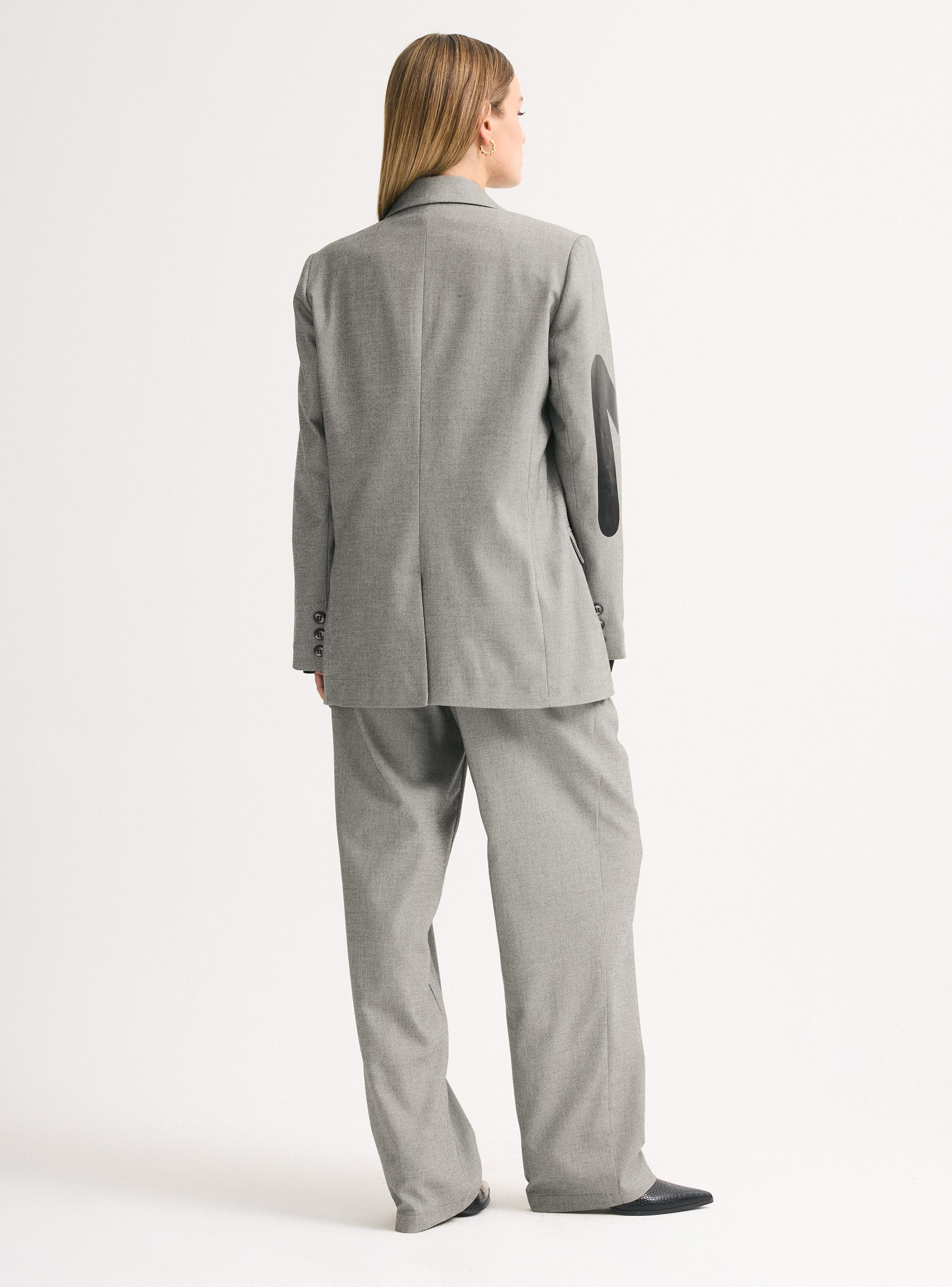 Blazer Italiano con Gráfica Estampada-5