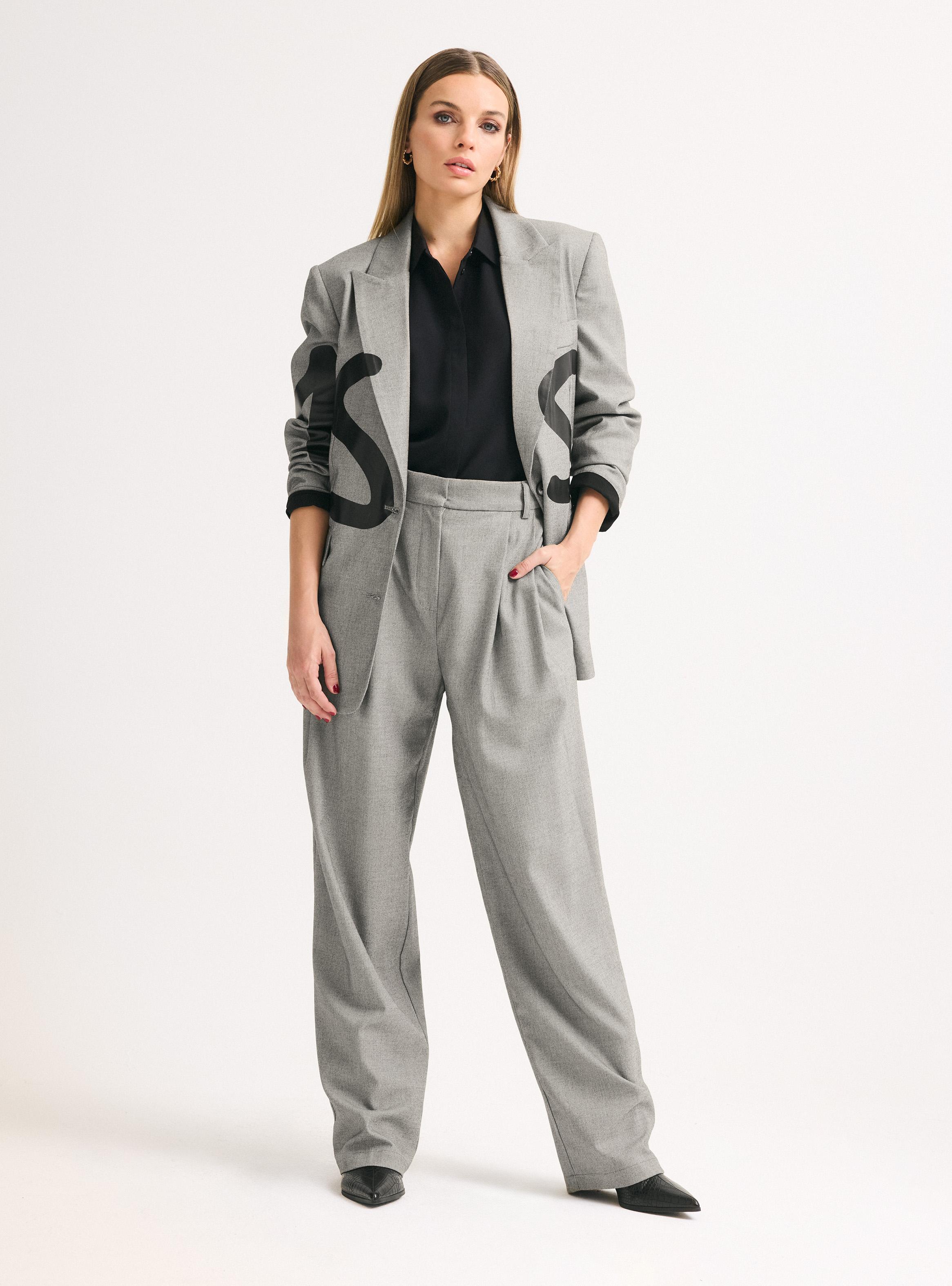Pantalón Italiano con Pinzas-4