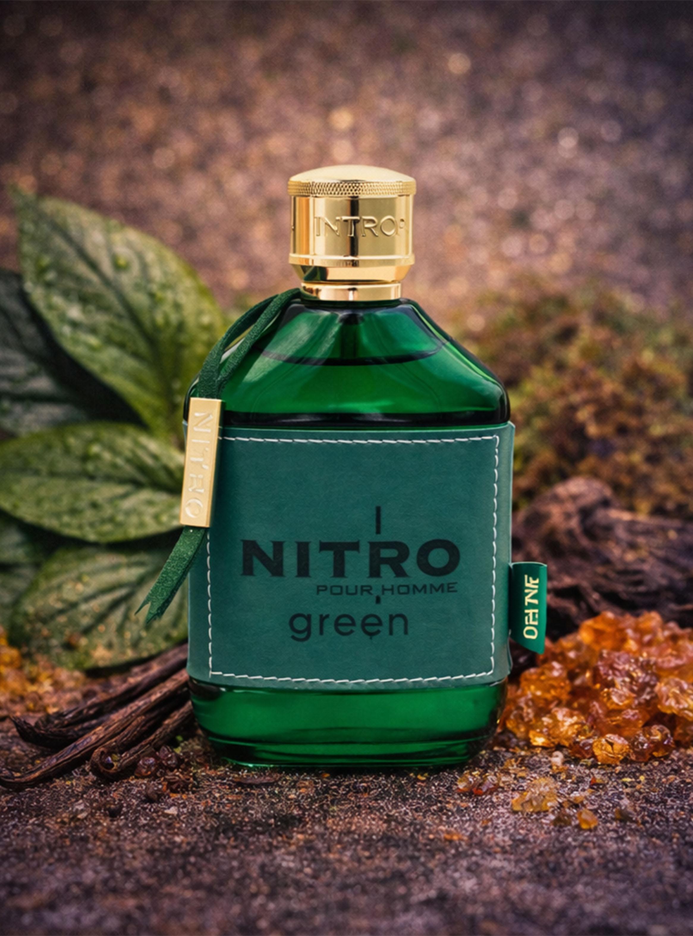 Perfume Nitro Green EDP Hombre 100 ml-2