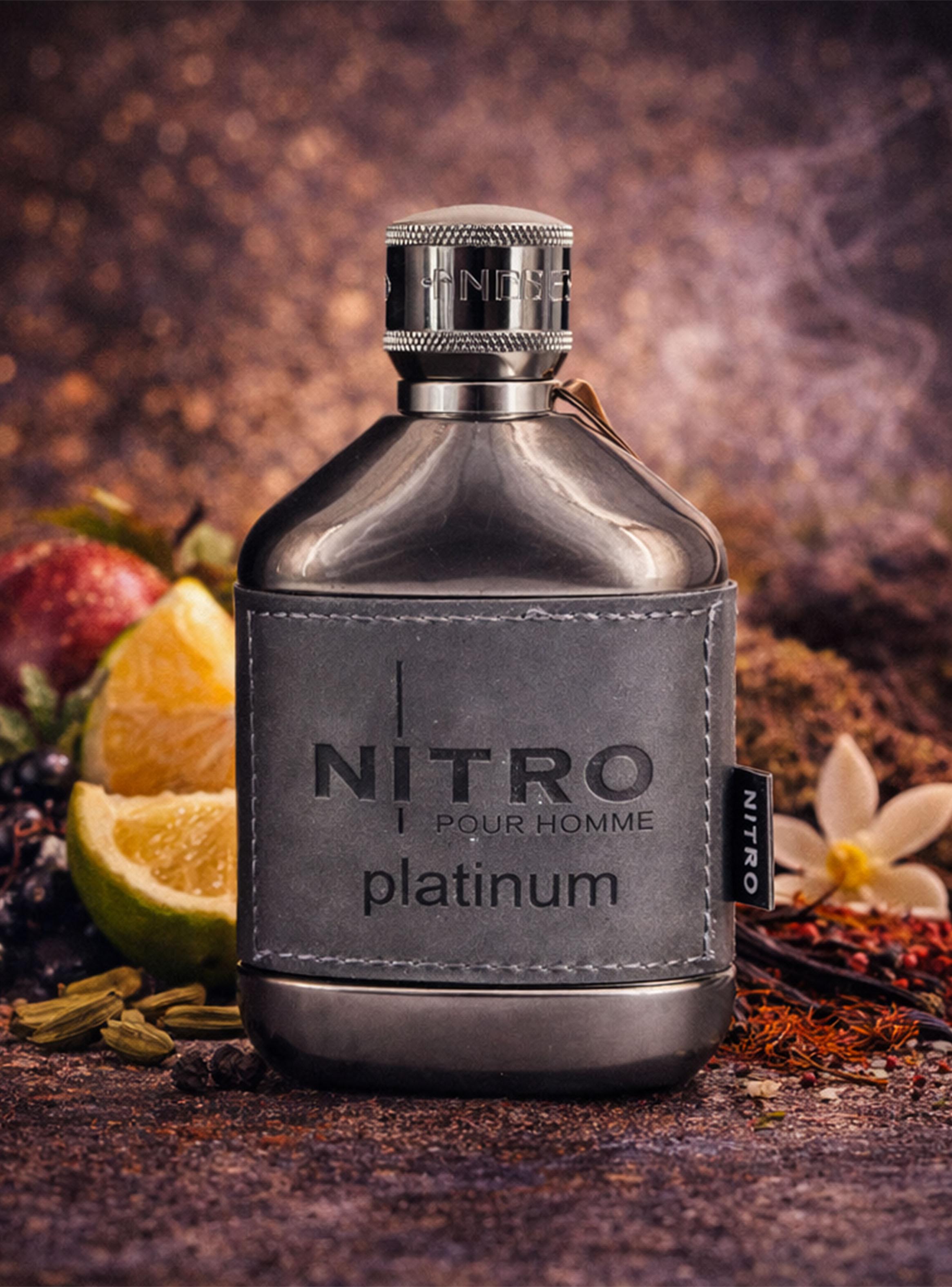 Perfume Nitro Pour Homme Platinum EDP Hombre 100 ml-2
