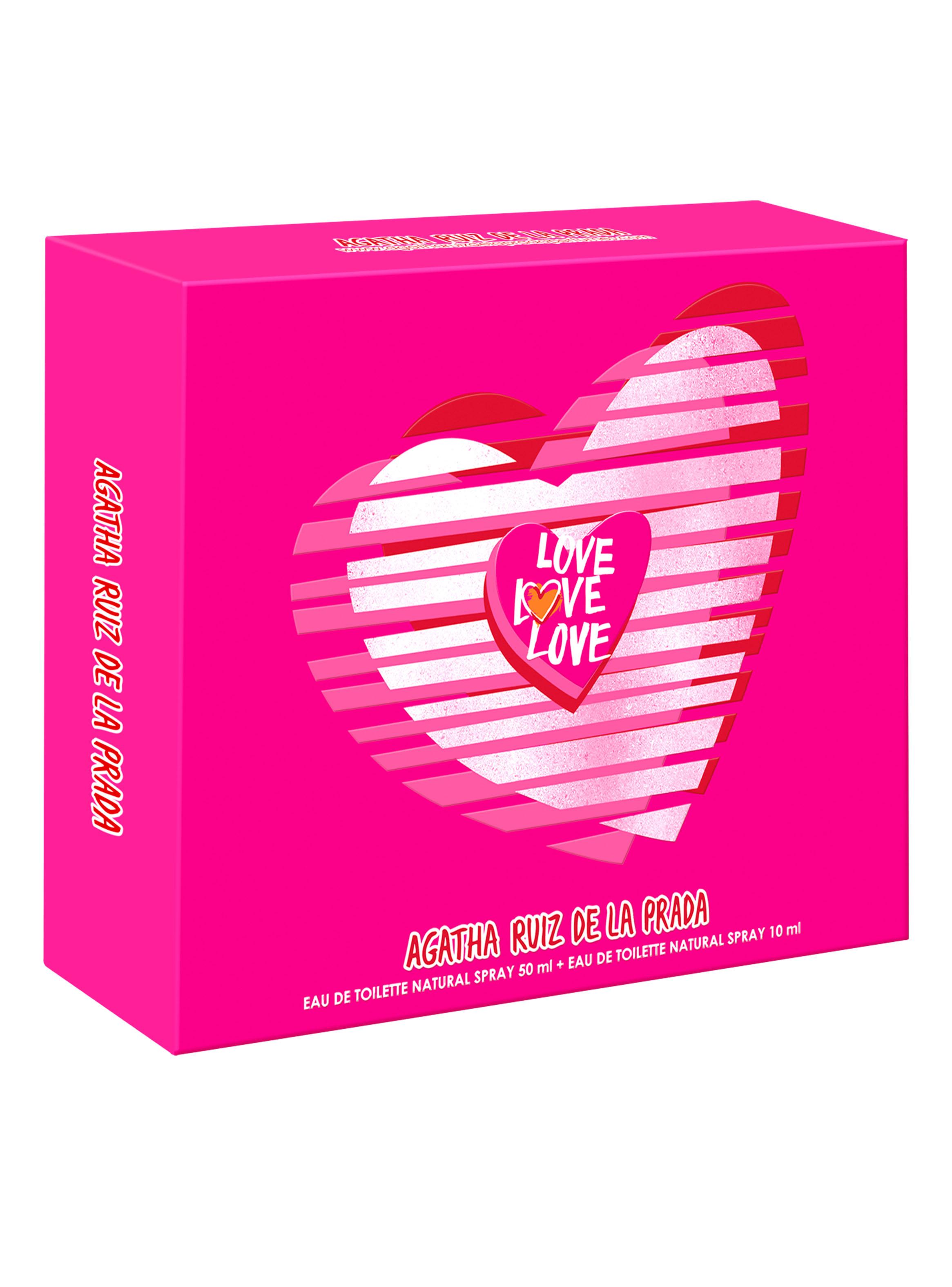 Set Perfume Love Love Love EDT Mujer 50 ml + De beso en beso EDT 10 ml-2
