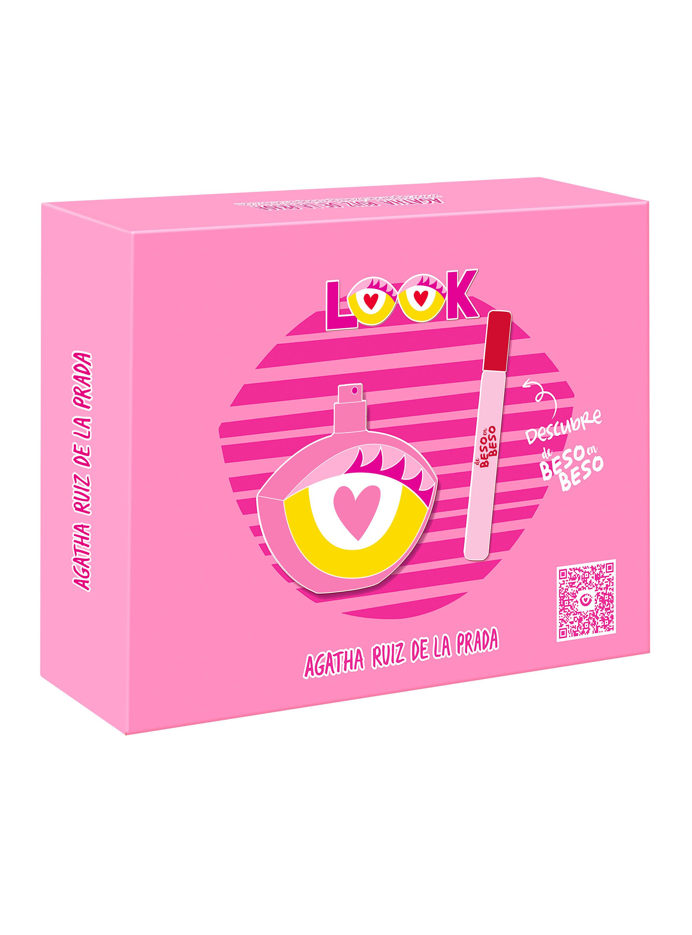 Set Perfume Look EDT Mujer 80 ml + De Beso en Beso EDT Mujer 10 ml-2
