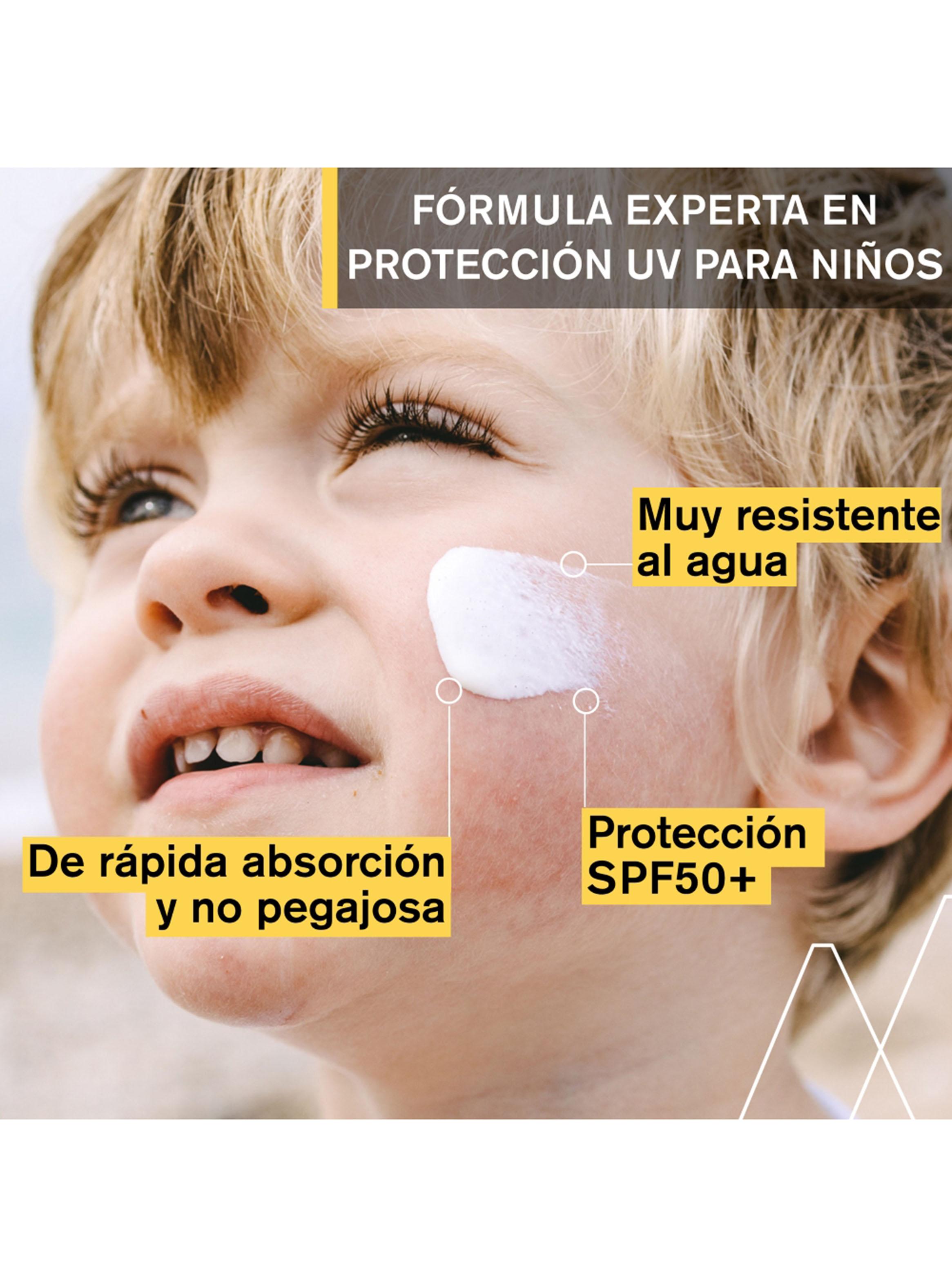 Protector Solar Bariésun Leche Hidratante Niños SPF50+ 100 ml Uriage-2