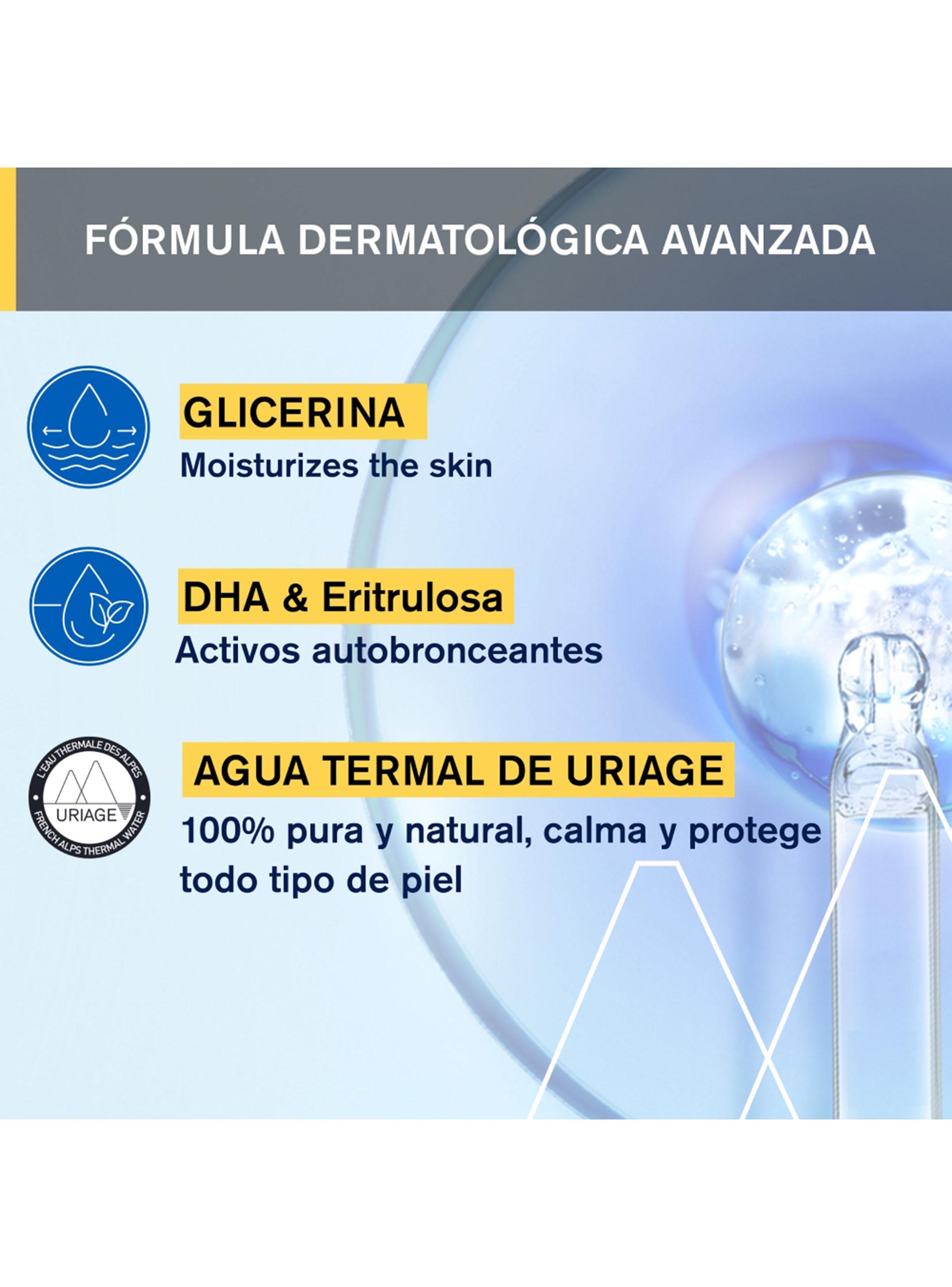 Bariesun Bruma Termal Autobronceante 100 ml Uriage-3