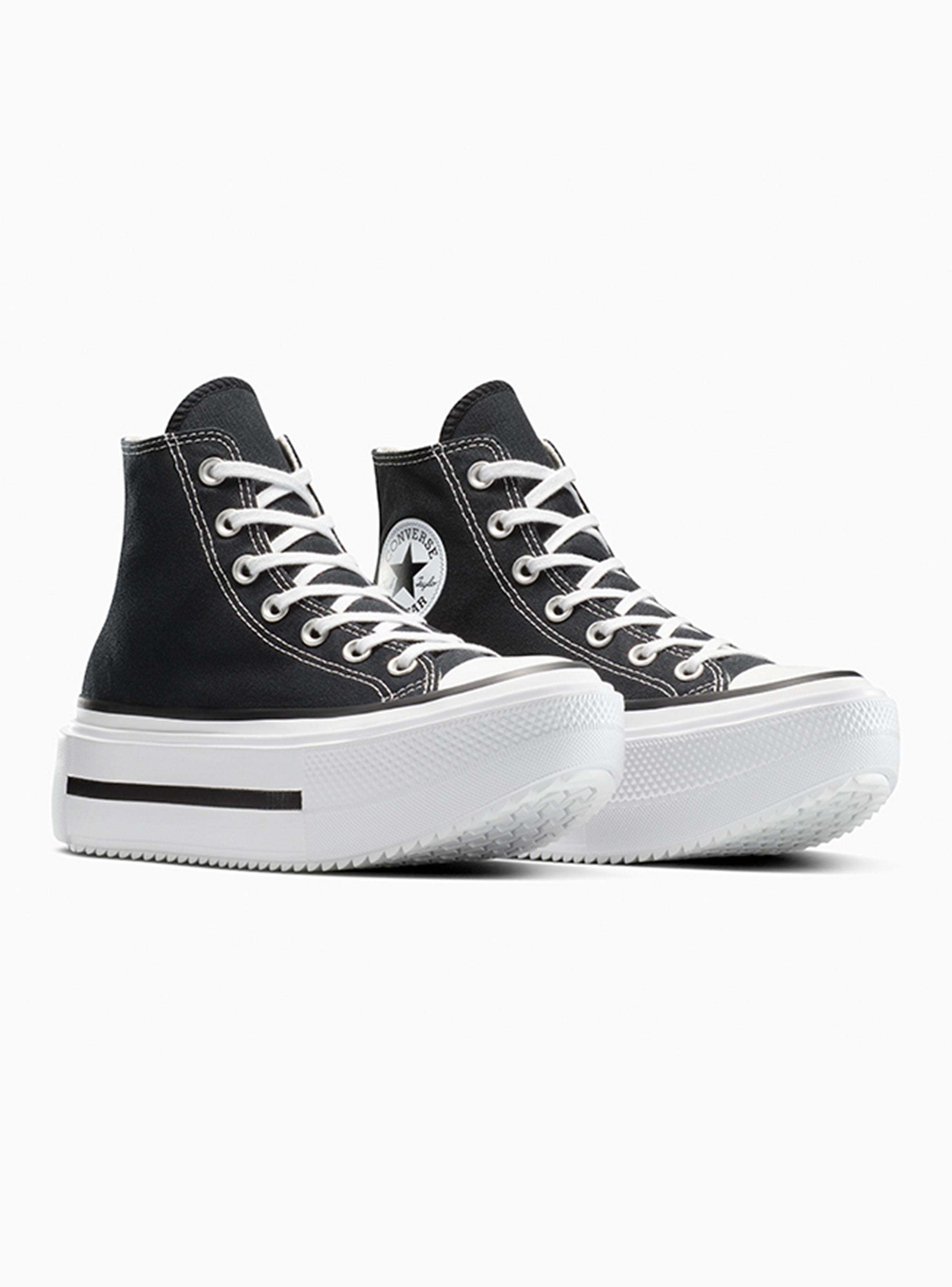 Zapatilla Urbana Chuck T All Star Lift Double Stack Mujer-2