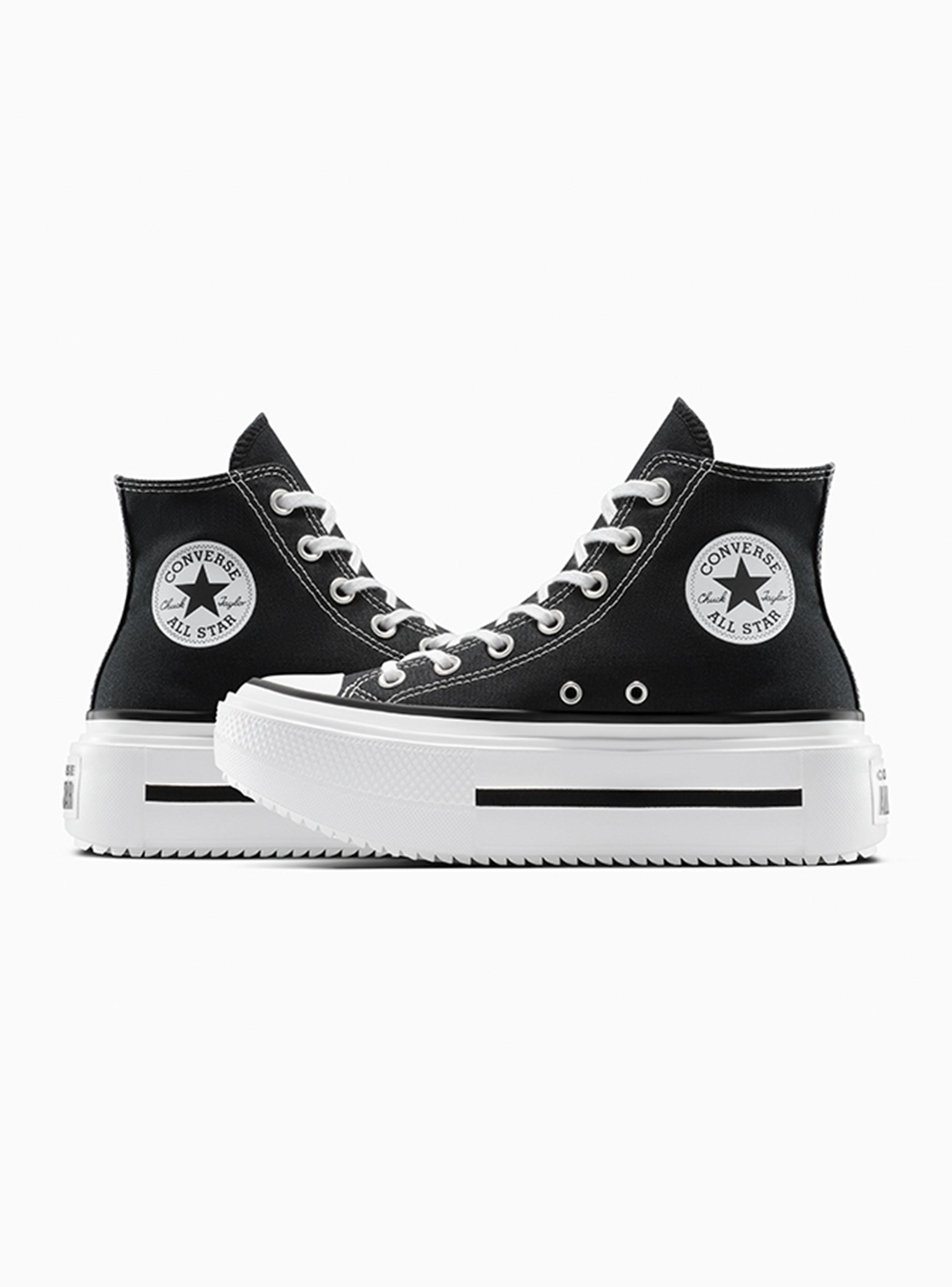 Zapatilla Urbana Chuck T All Star Lift Double Stack Mujer-3