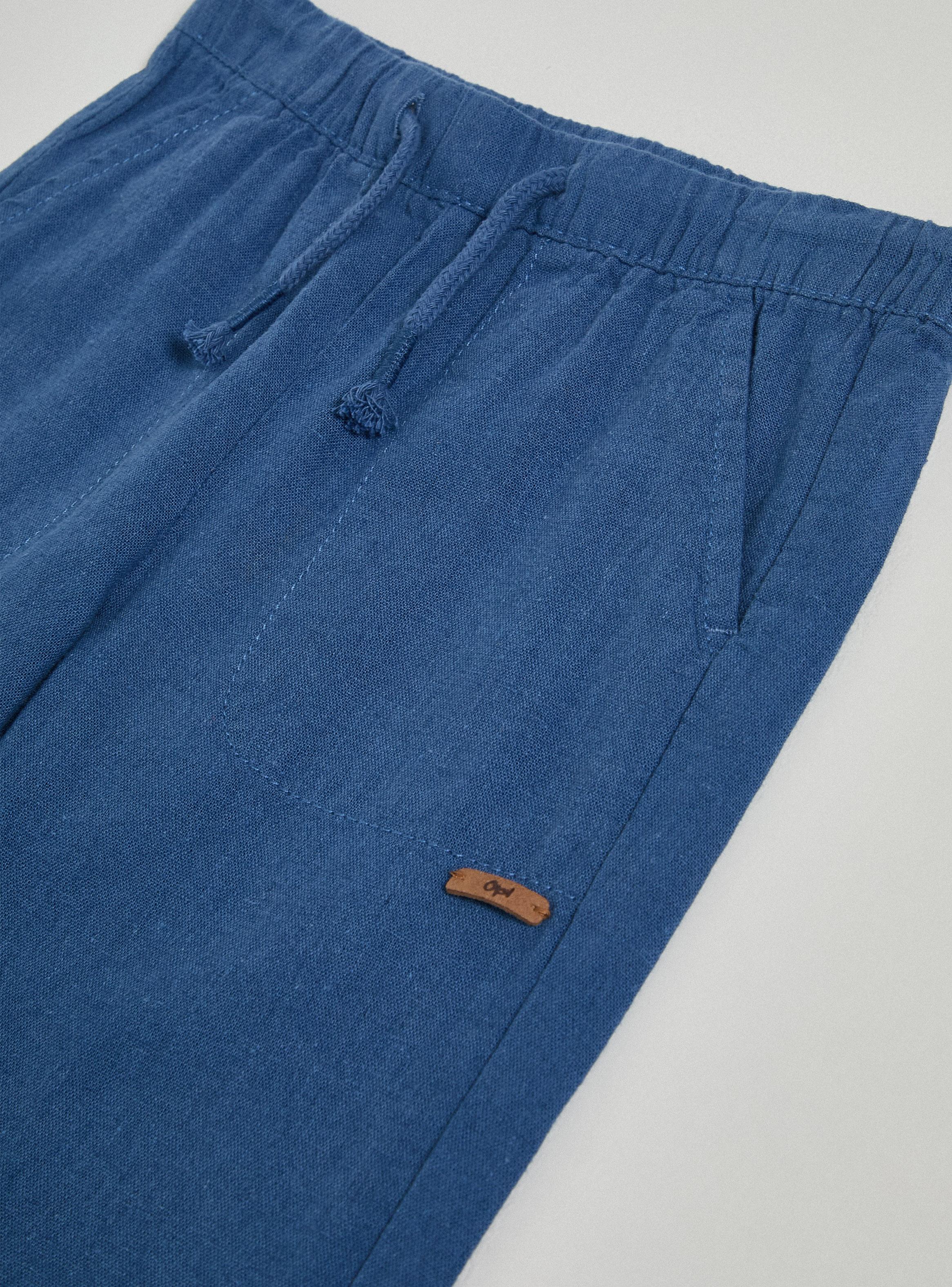 Pantalón Regular Fit de Lino-2