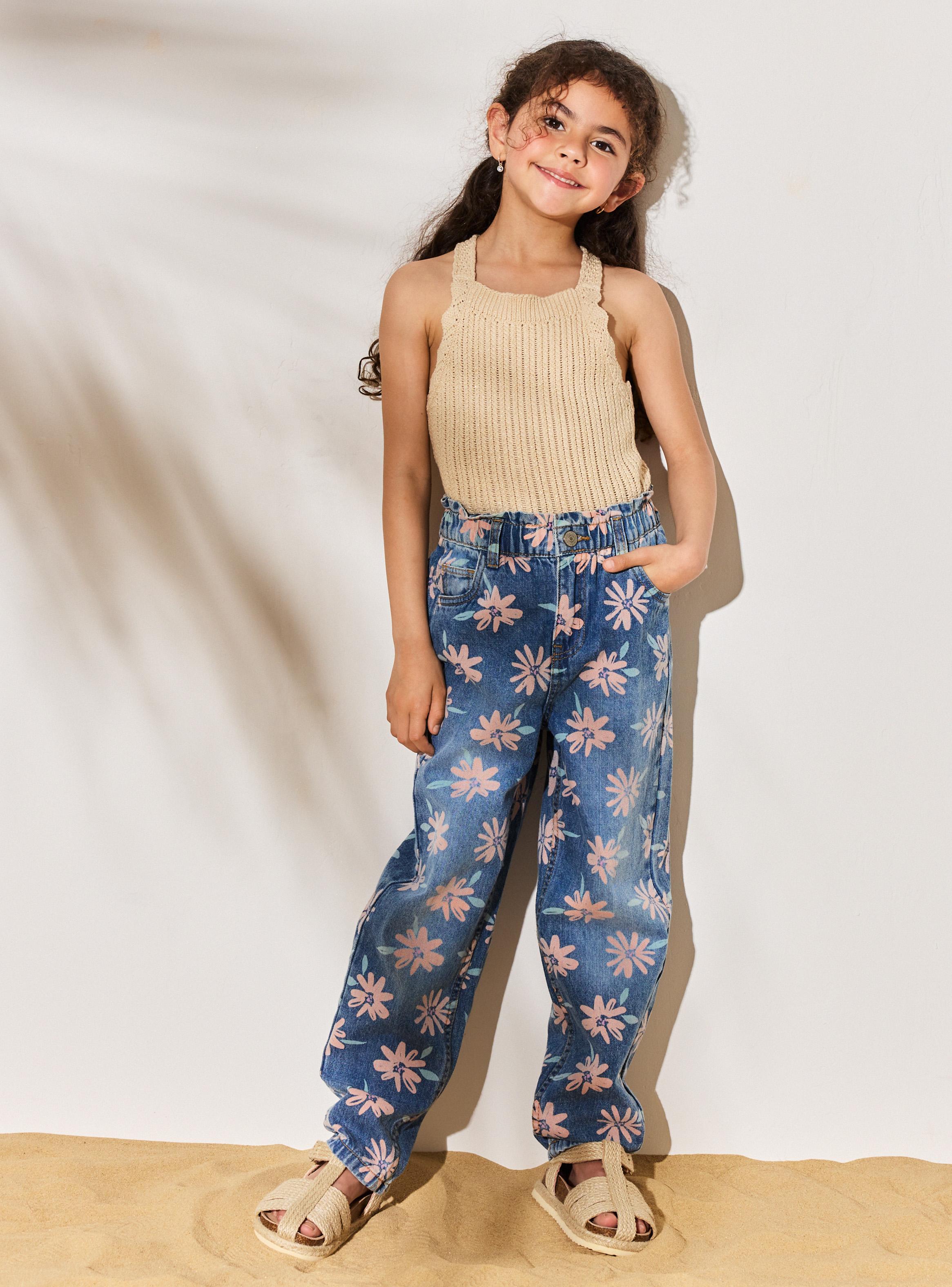 Jeans Full Print Margaritas Mom Fit-0