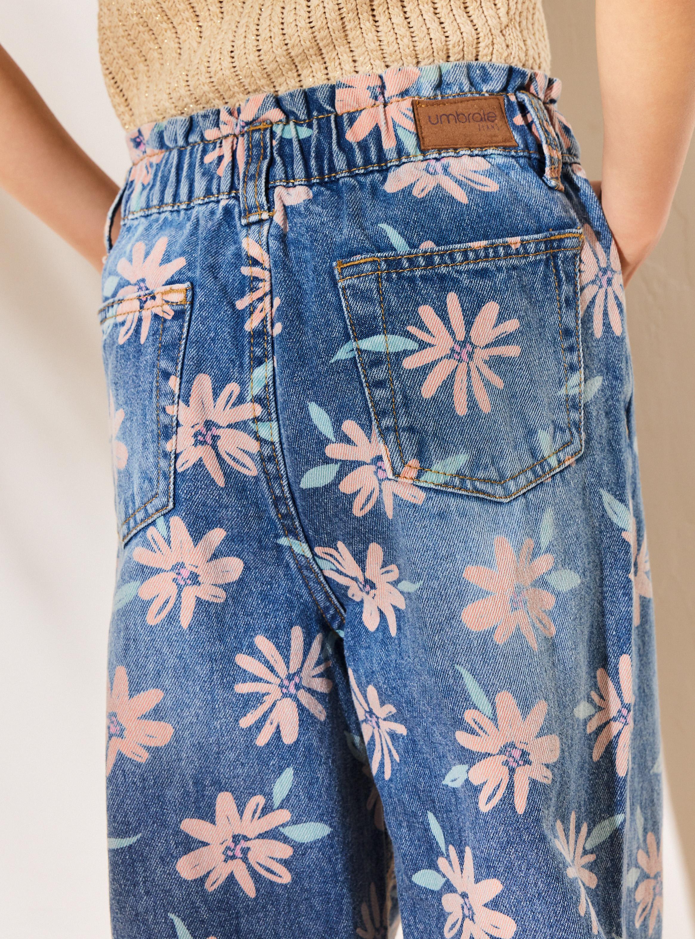 Jeans Full Print Margaritas Mom Fit-1