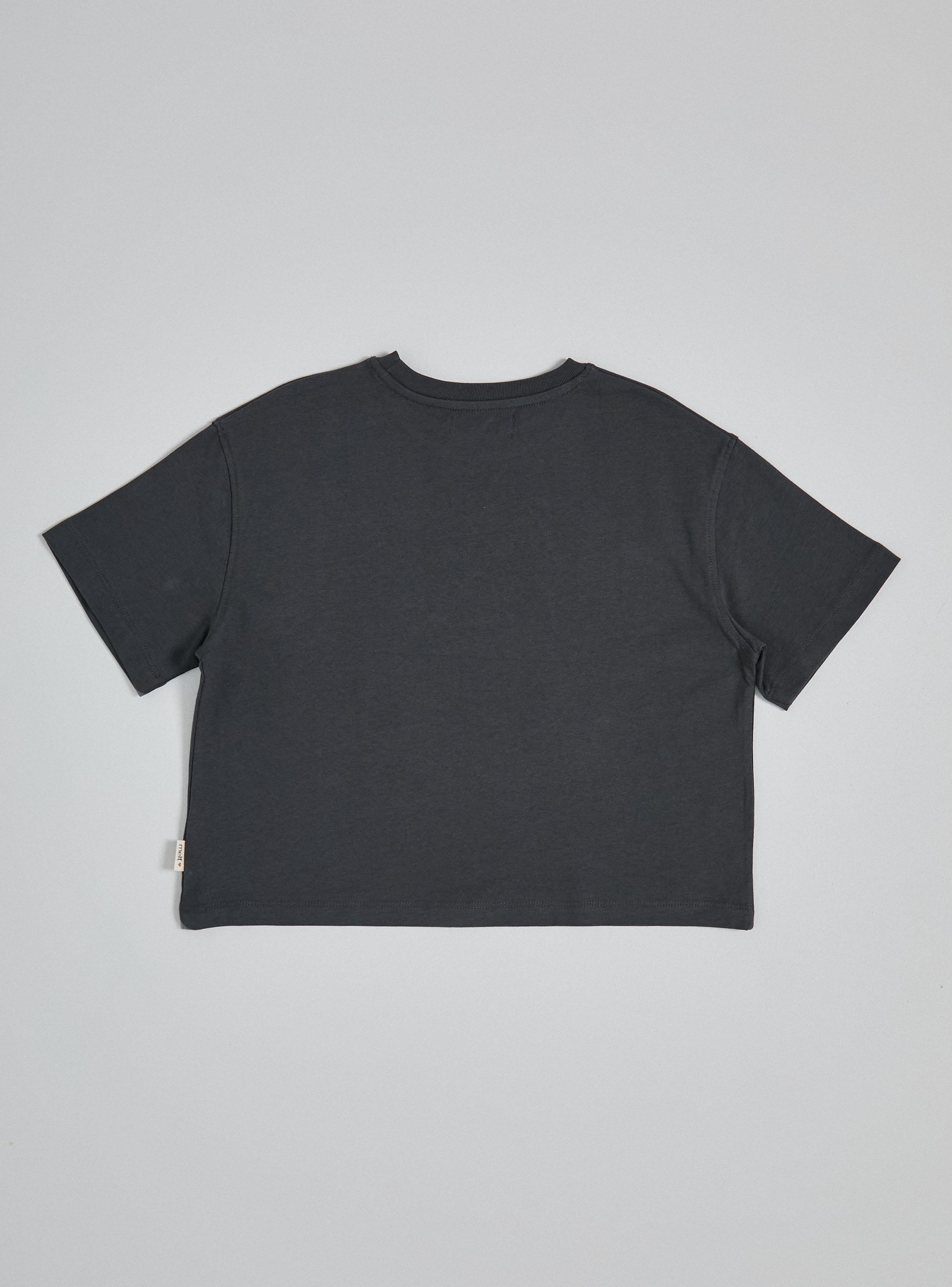 Polera con Aplicación de Cuerda y Mini Print-1