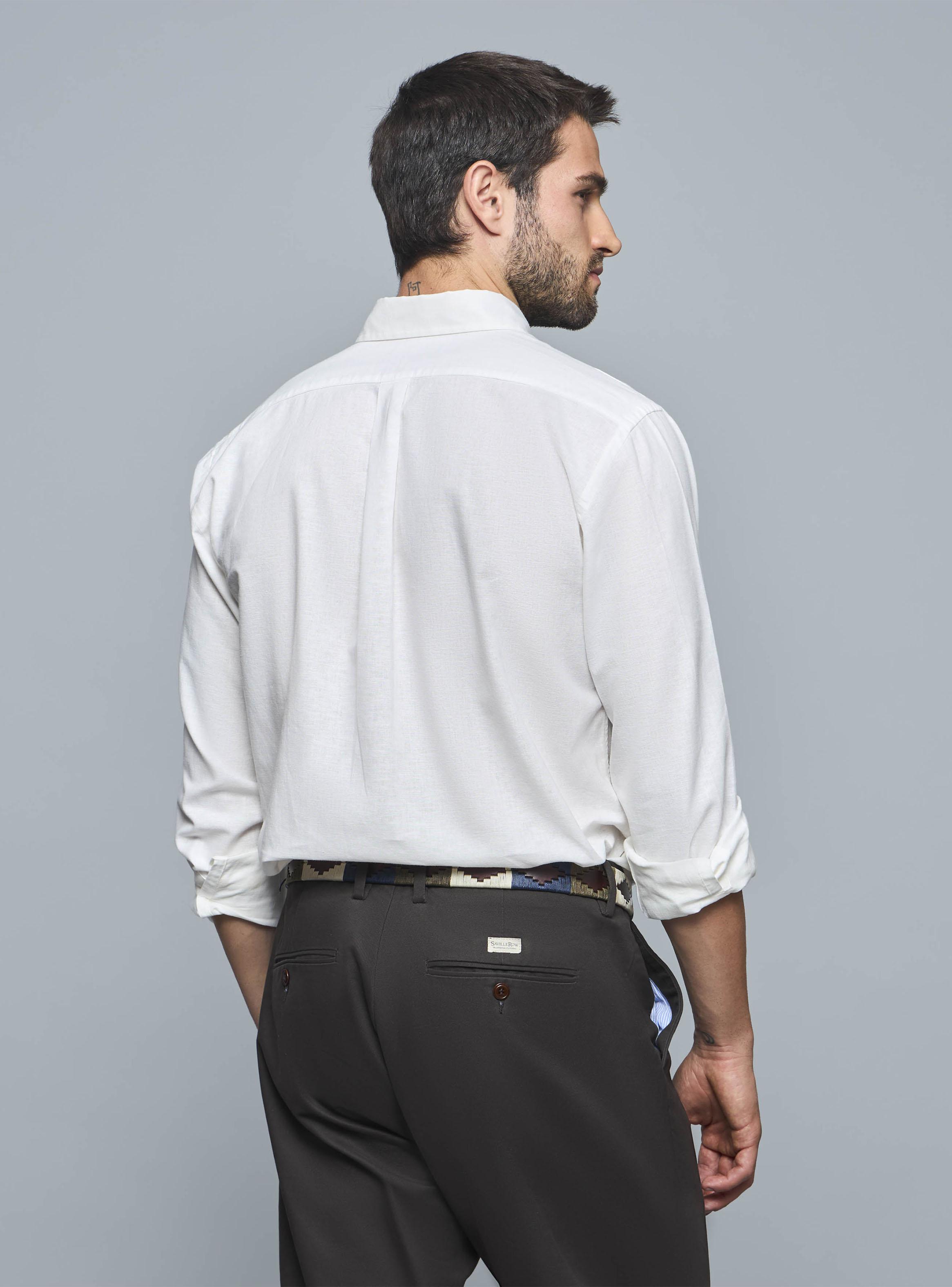 Camisa Saville Lino Algodón-1