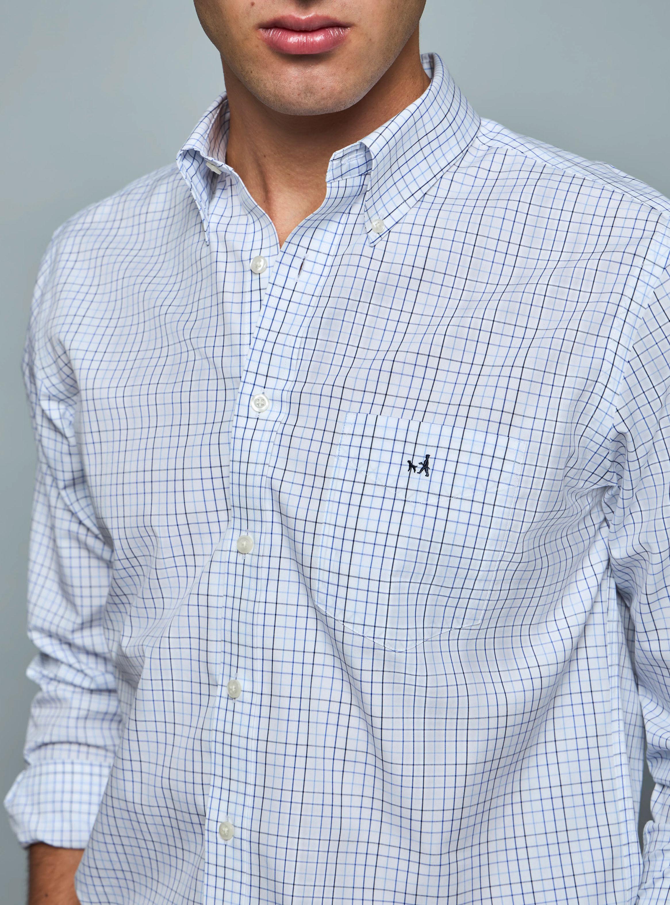Camisa Casual Print Cuadros-2