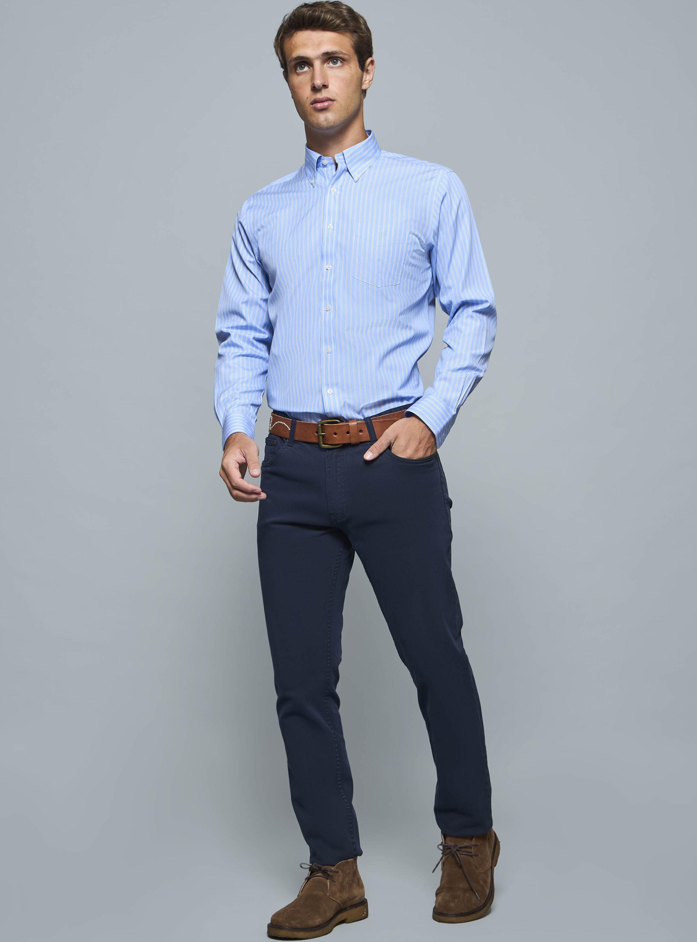 Camisa de vestir Lineas-3