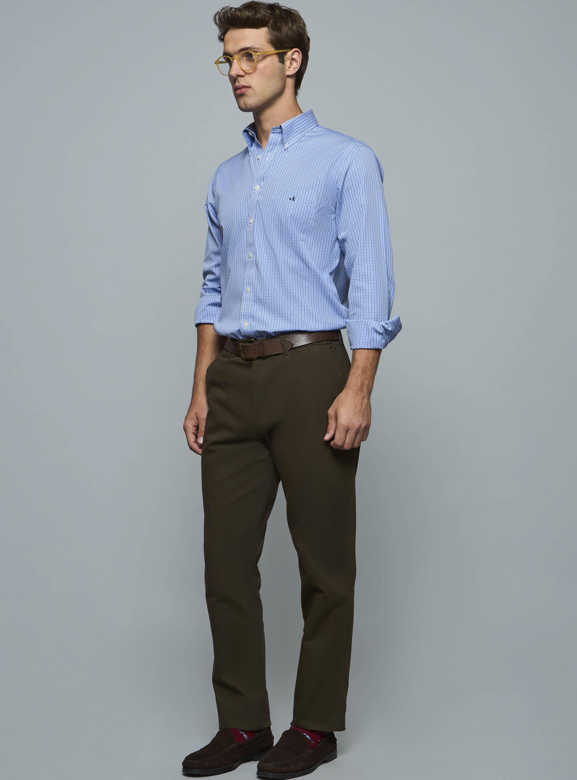 Camisa Cuadro Non Iron-3