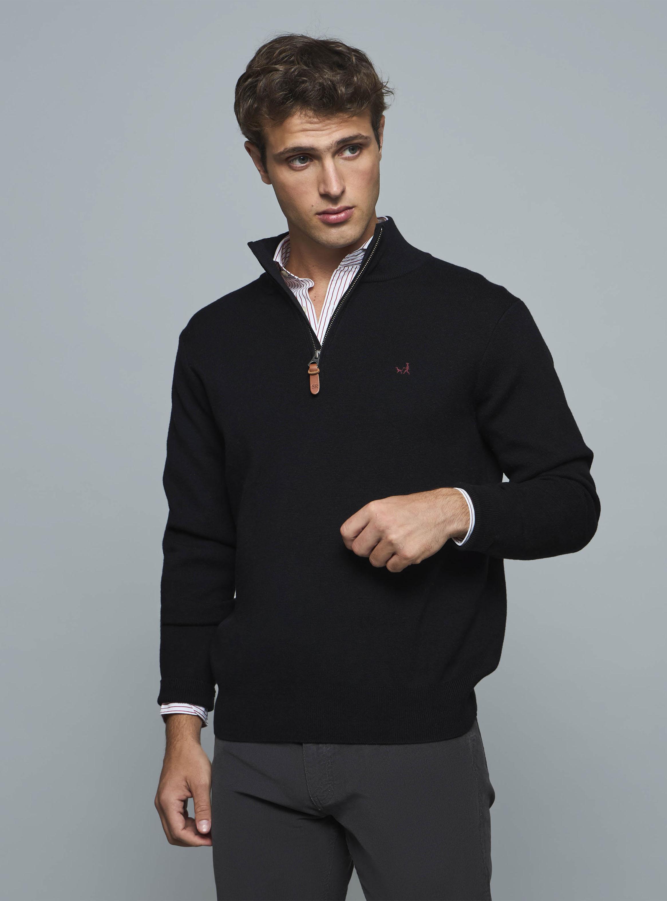 Sweater Medio Cierre-0