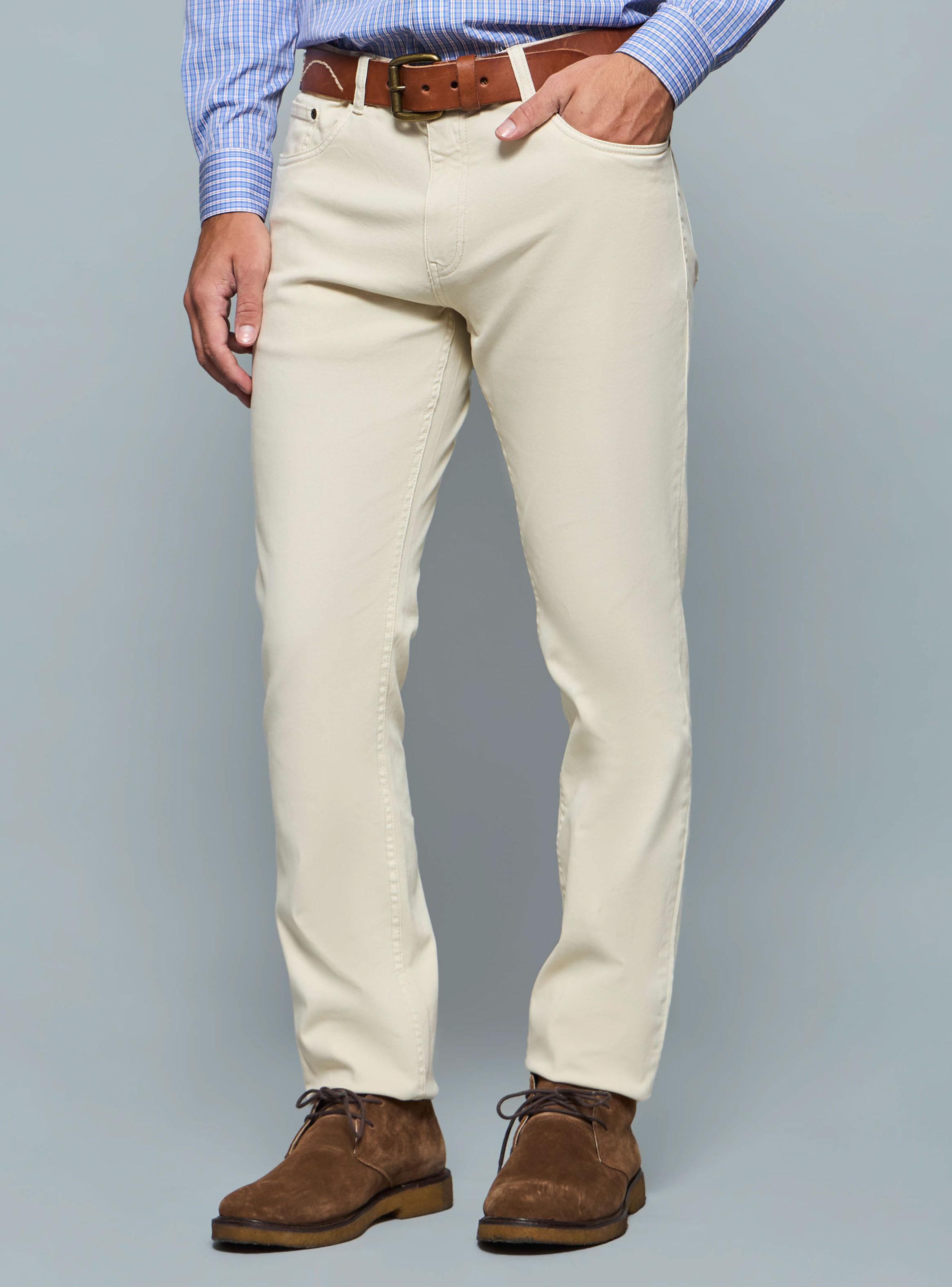 Pantalón 5 Bolsillos Slim Fit-0