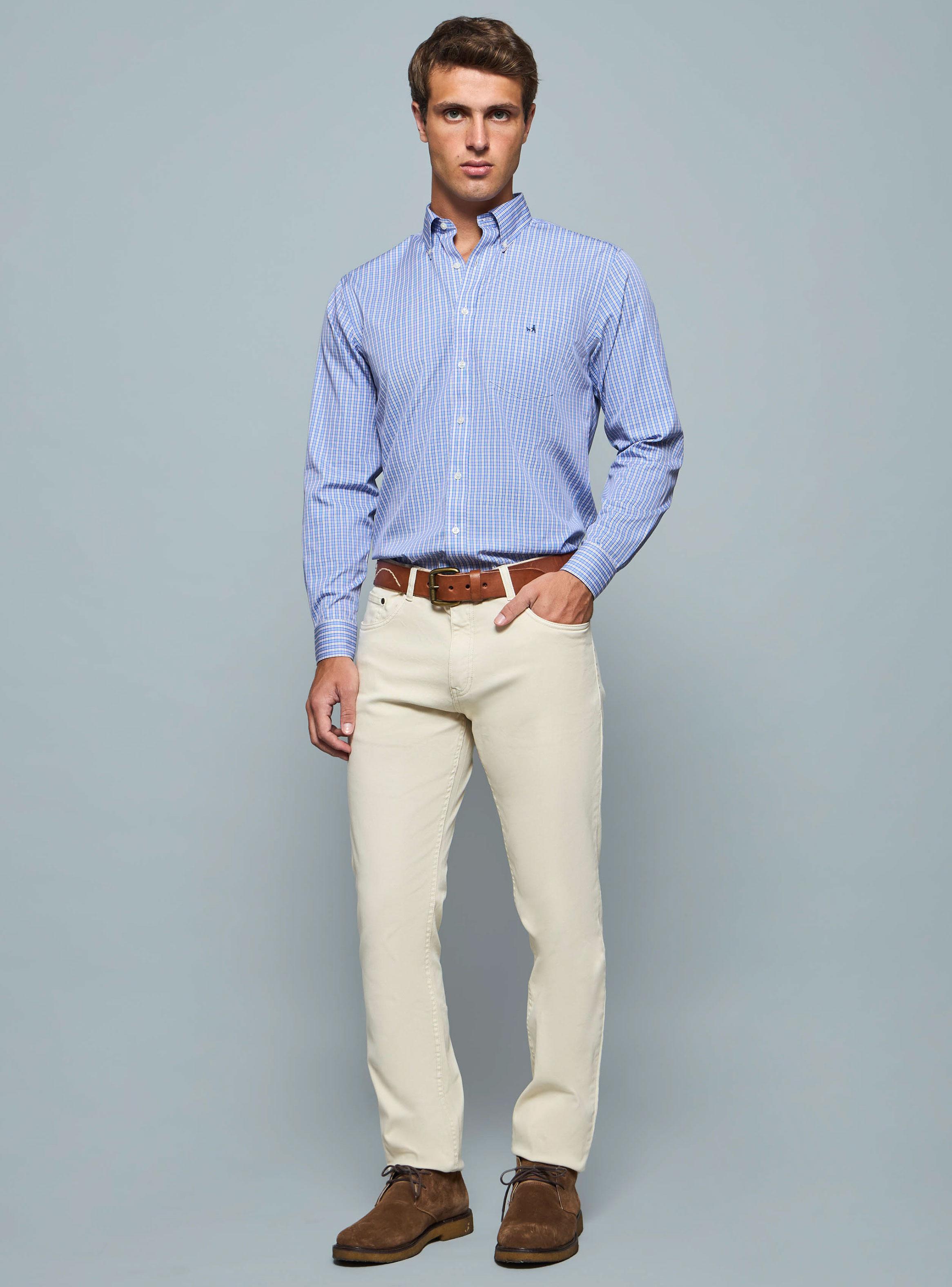 Pantalón 5 Bolsillos Slim Fit-3