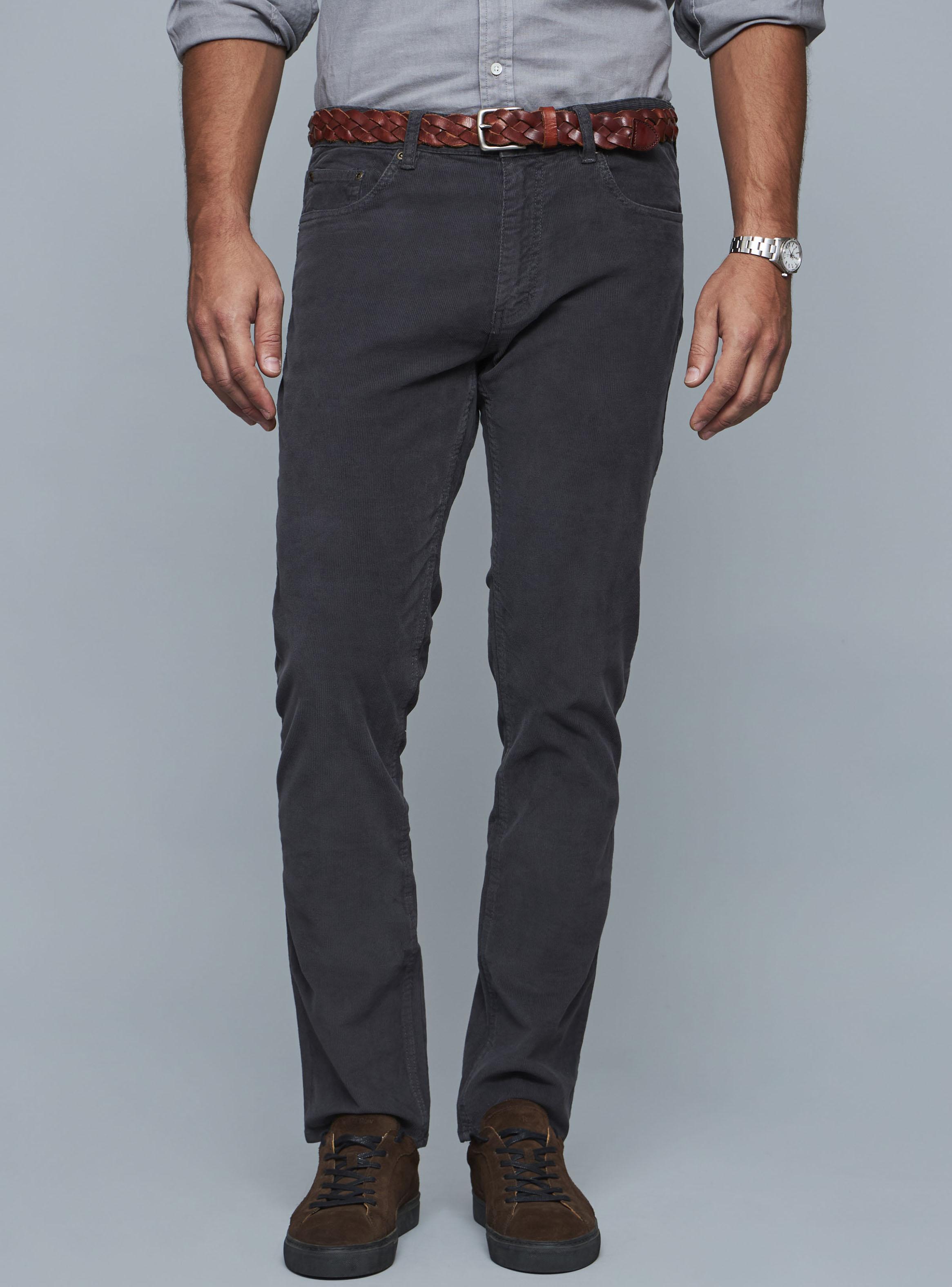 Pantalón Microcotelé Sin Tiro-0