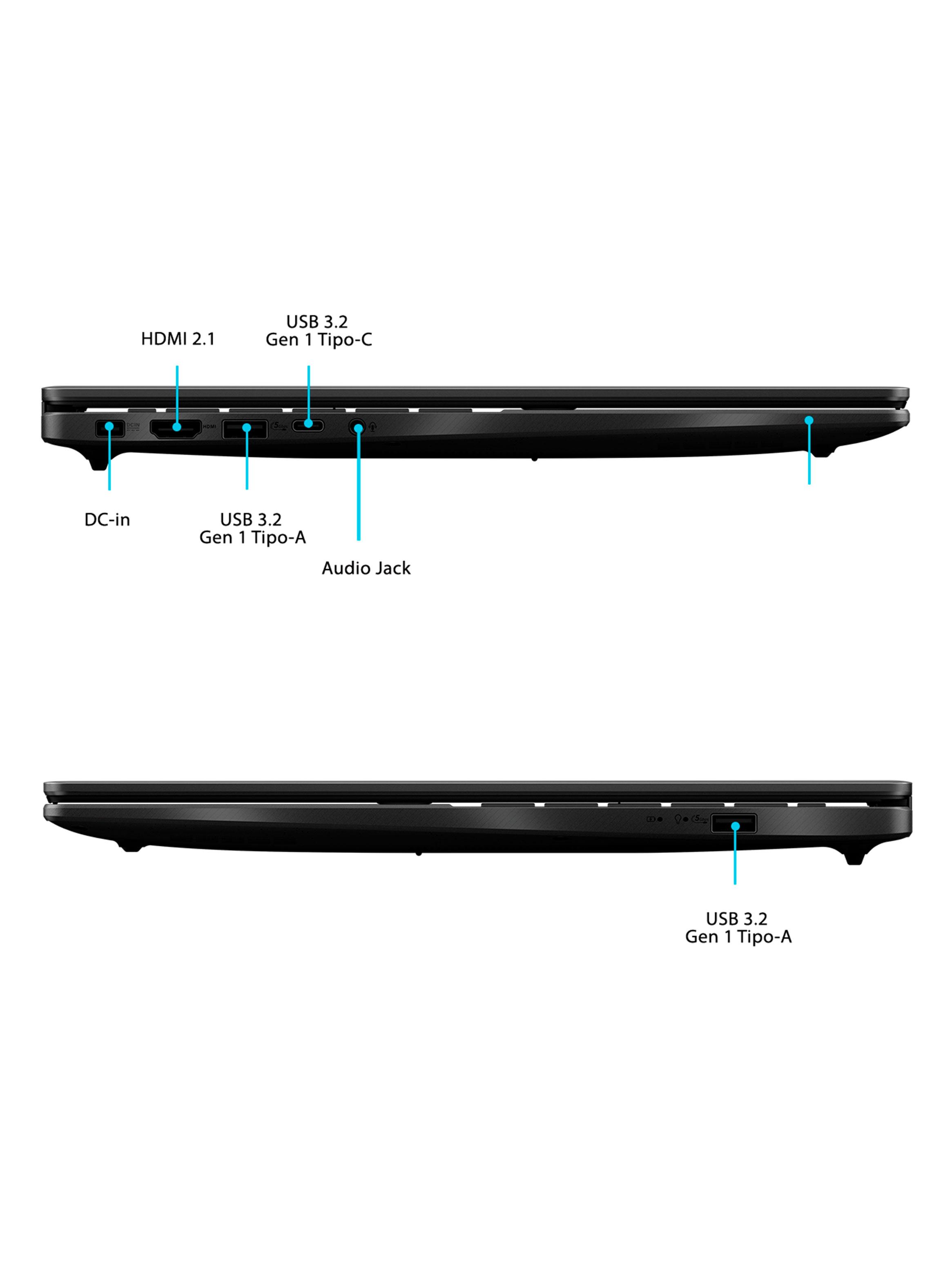 Notebook Asus Gaming V16 V360 Intel Core 5 NVIDIA GeForce RTX 3050 8GB RAM 512GB SSD 16 WUXGA 144Hz-5