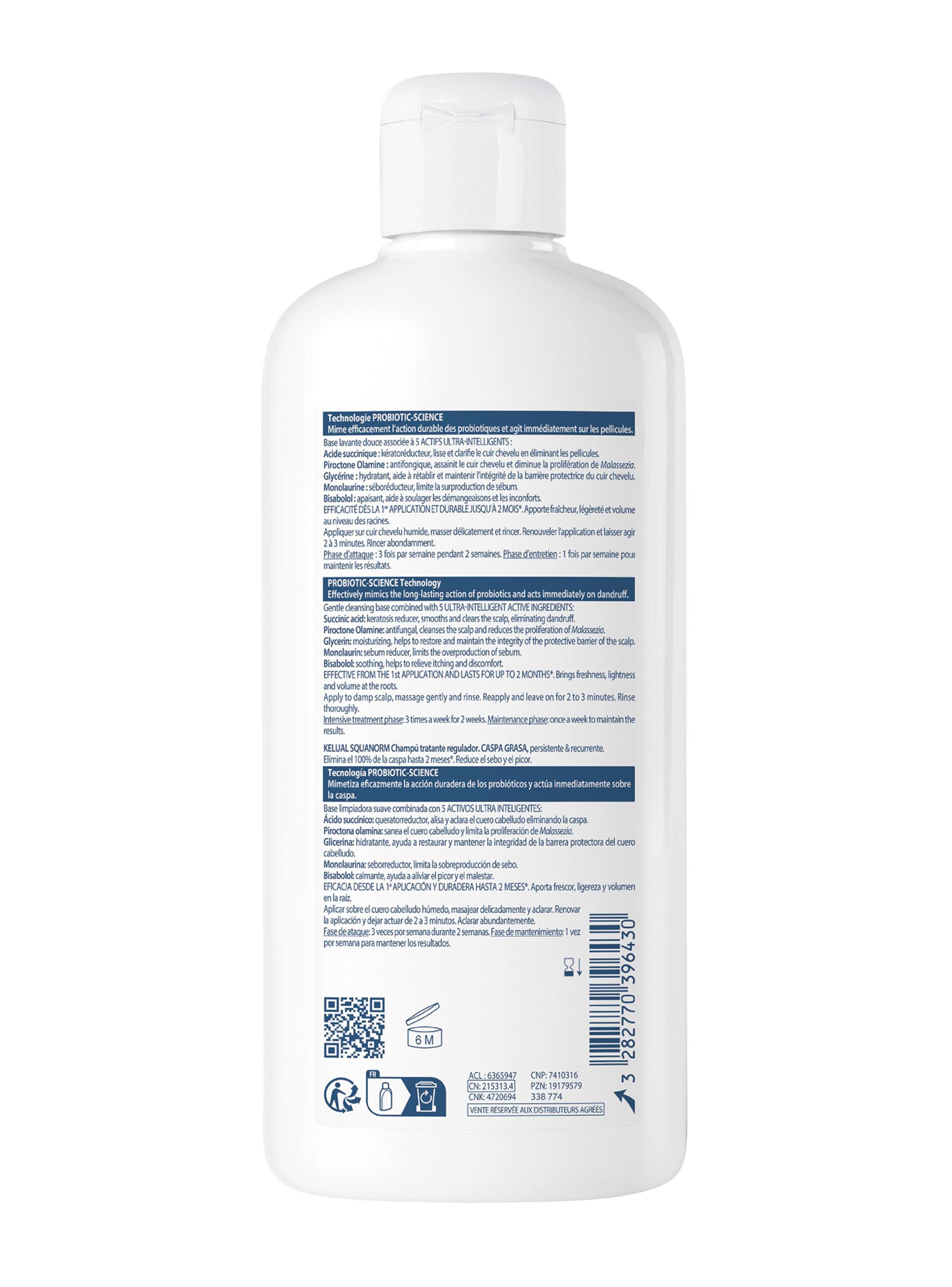 Shampoo Caspa Grasa 400 ml Ducray Kelual-1