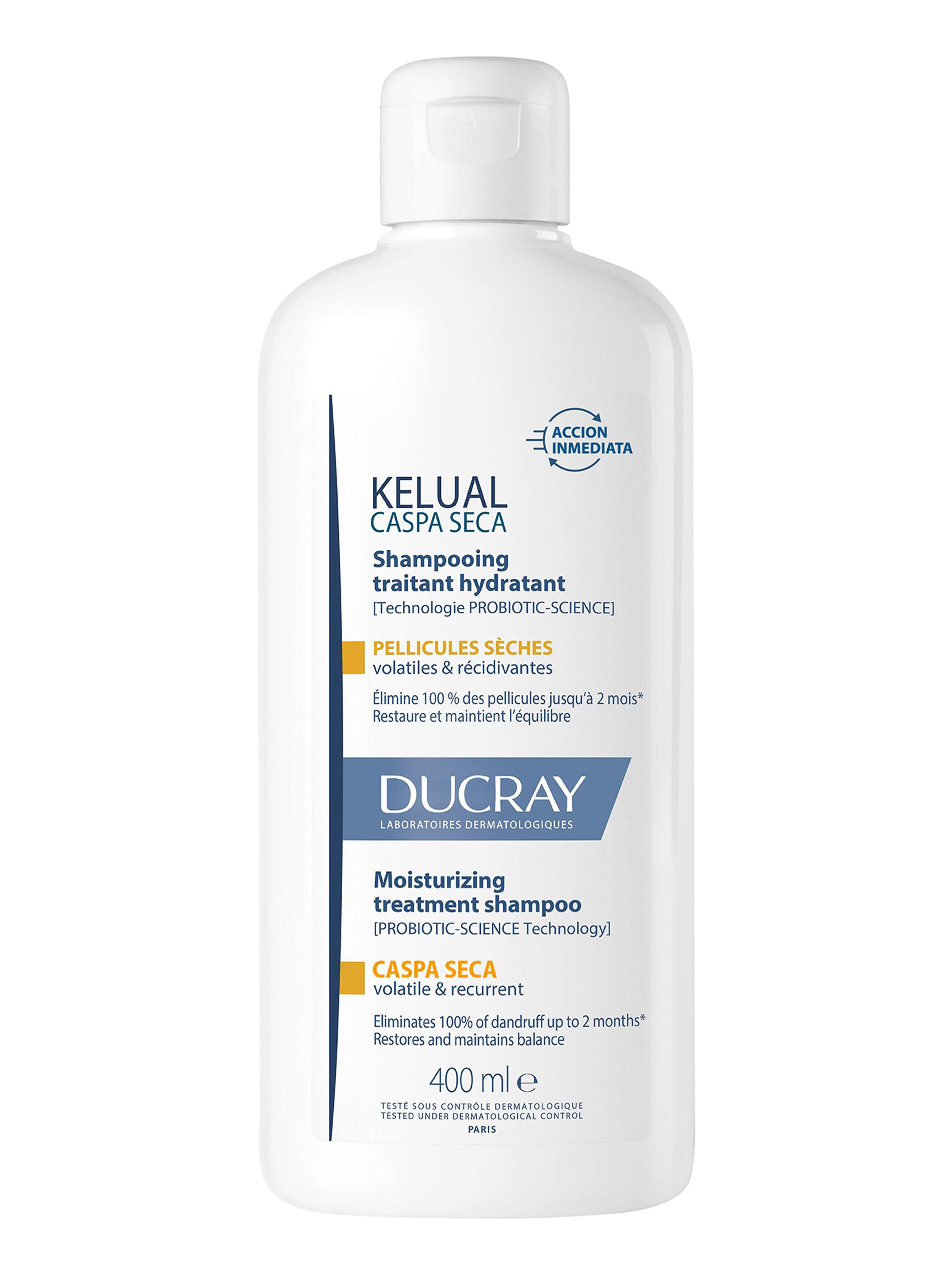 Shampoo Caspa Seca 400ml Ducray Kelual  -0