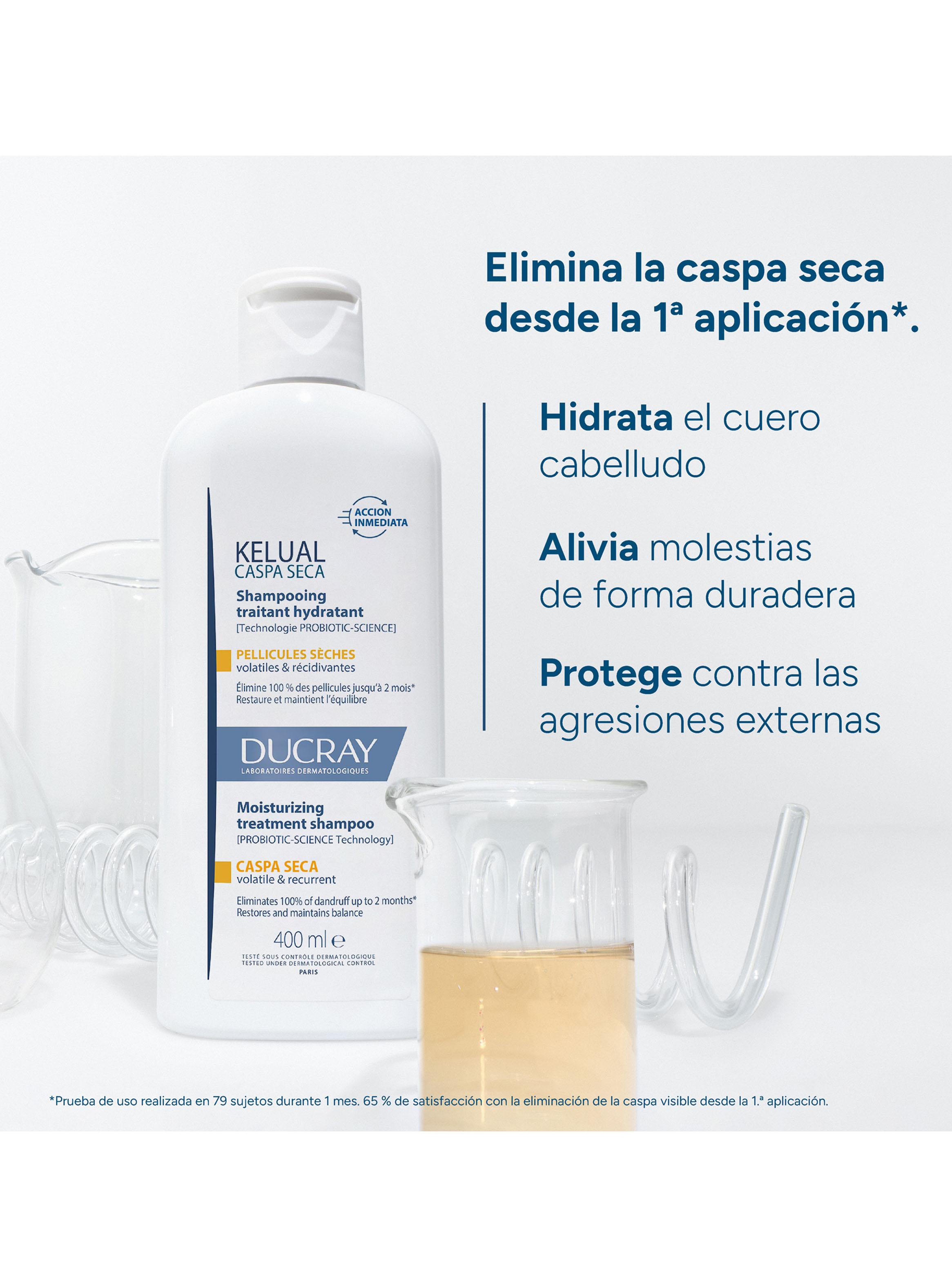 Shampoo Caspa Seca 400 ml Ducray Kelual-2