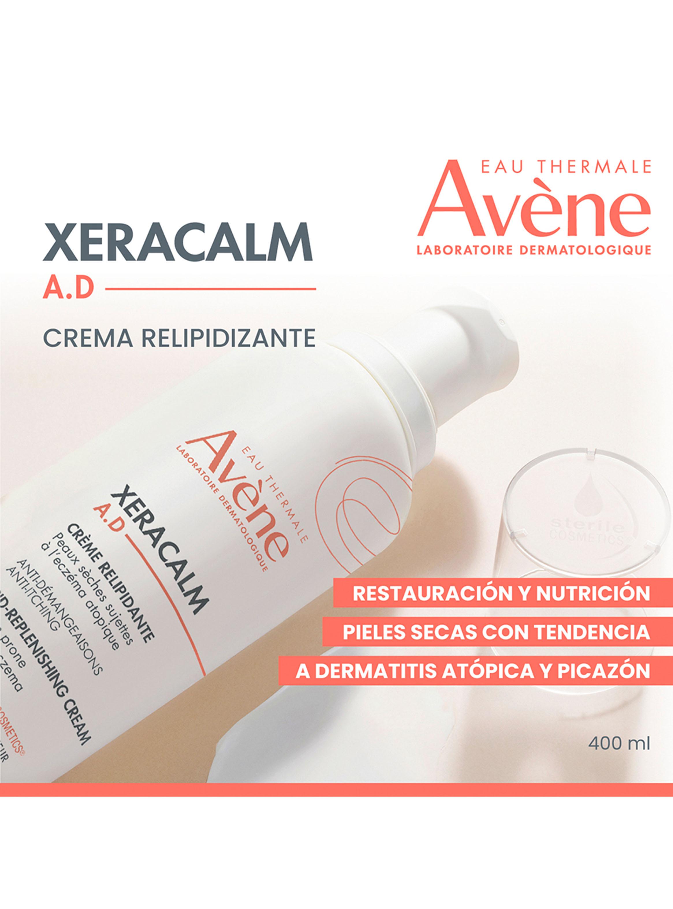 Crema Relipidizante 400ml Avène Xeracalm A.D Fortalece Barrera Cutánea-2