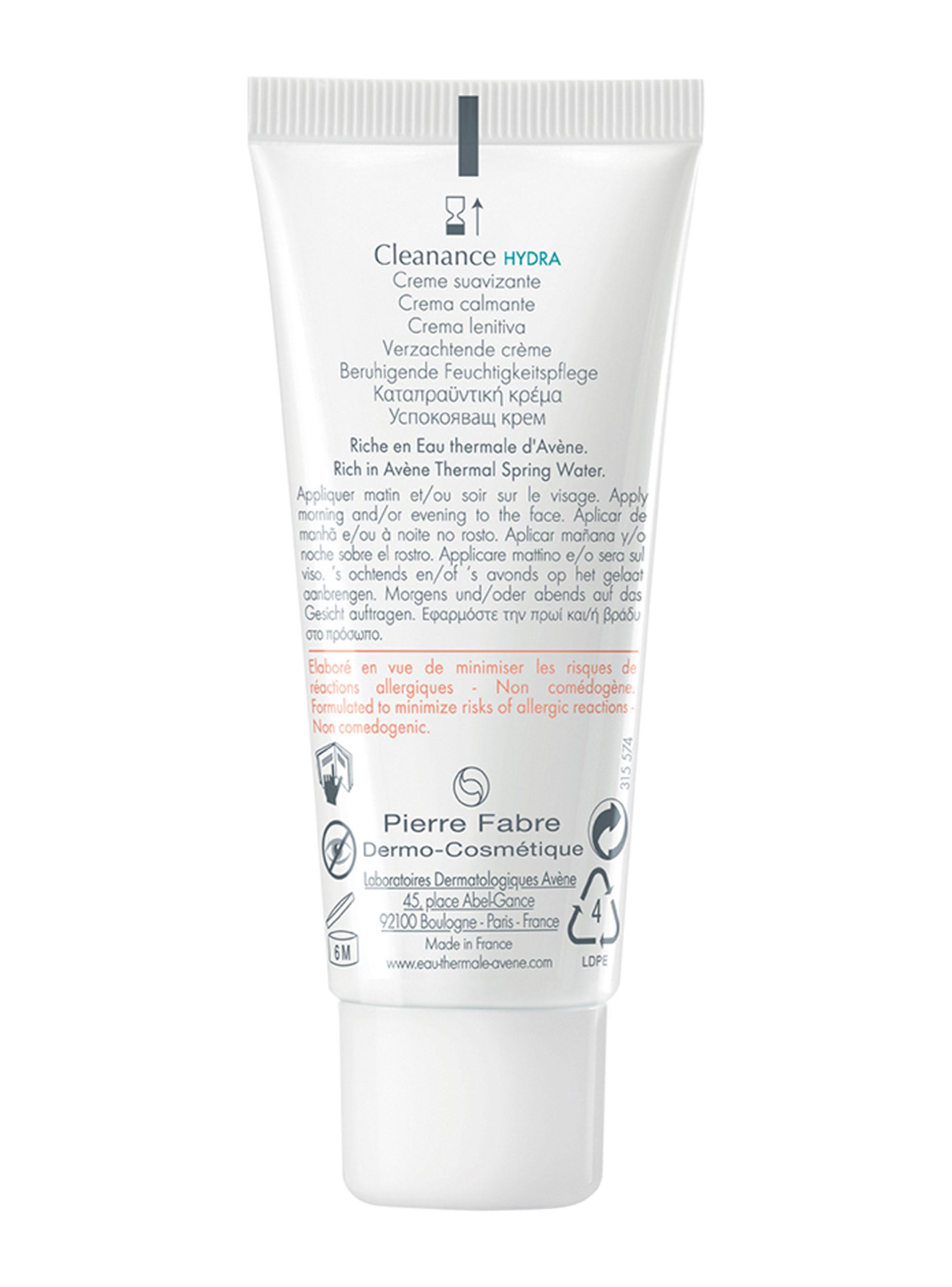 Crema Calmante Relipidizante Avène Cleanance Hydra 40 ml-2