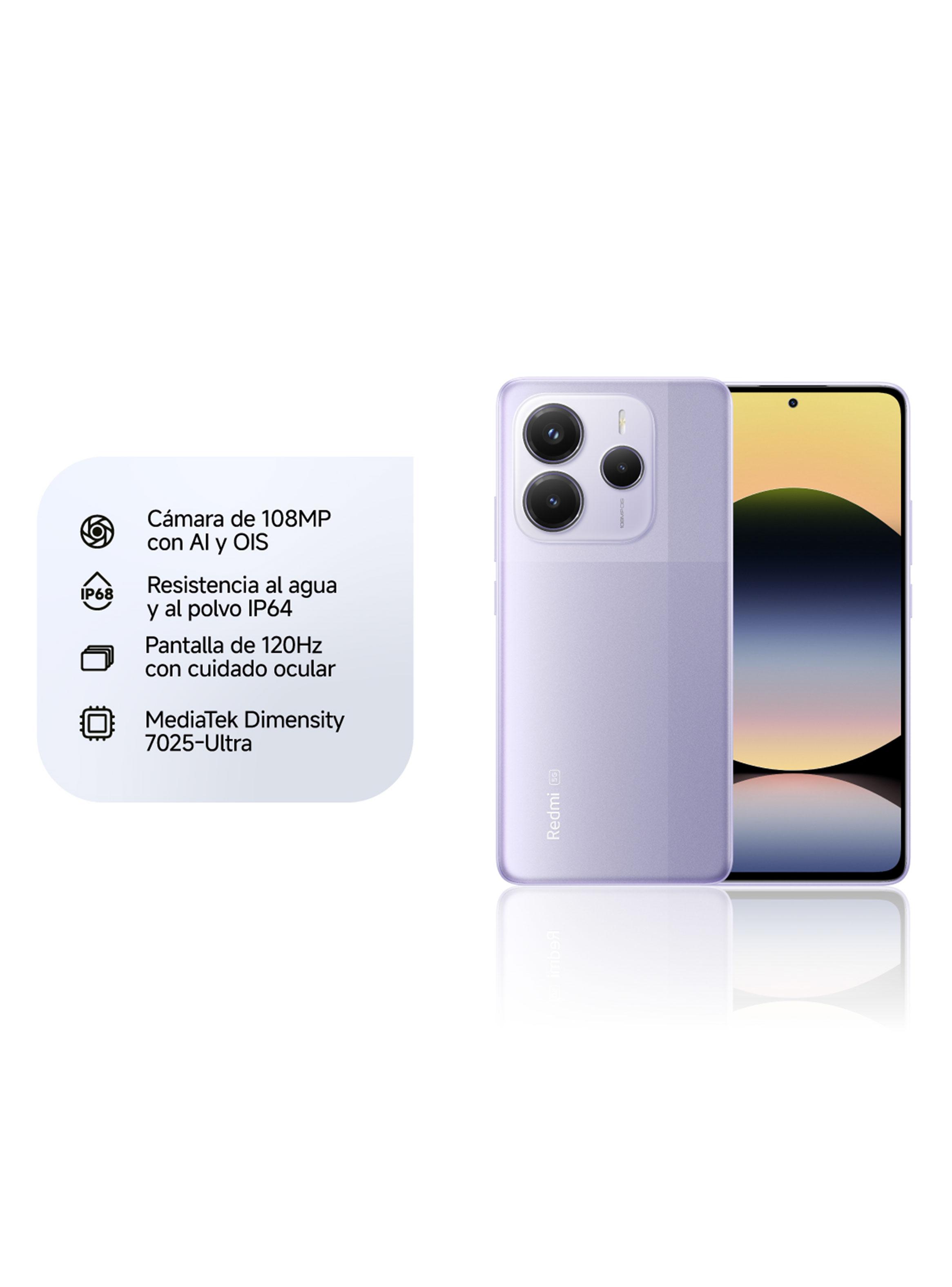 Smartphone Redmi Note 14 5G 256GB 6.6" Morado Liberado-2