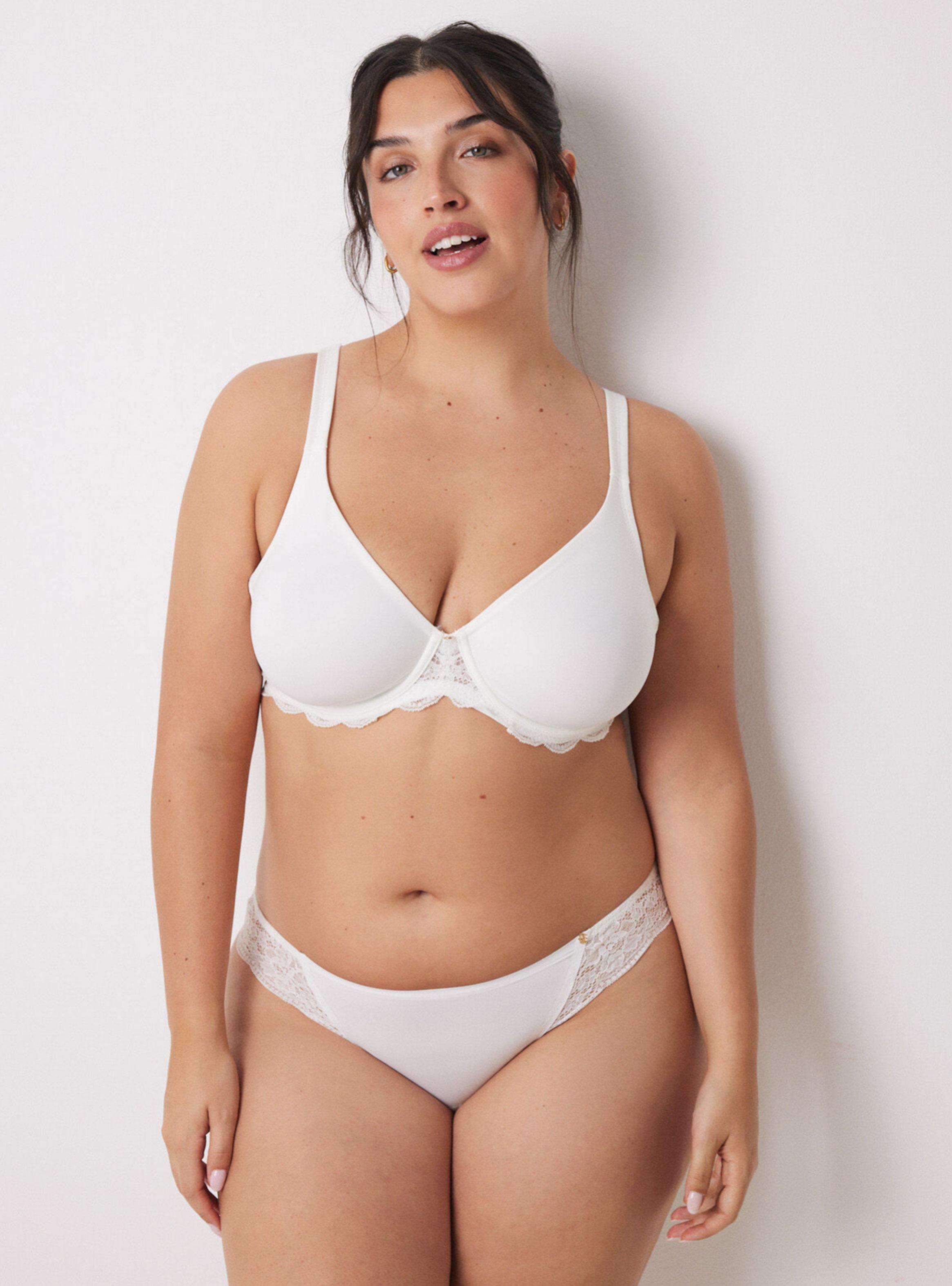 Sostén Real Reductor Microfibra y Encaje-3