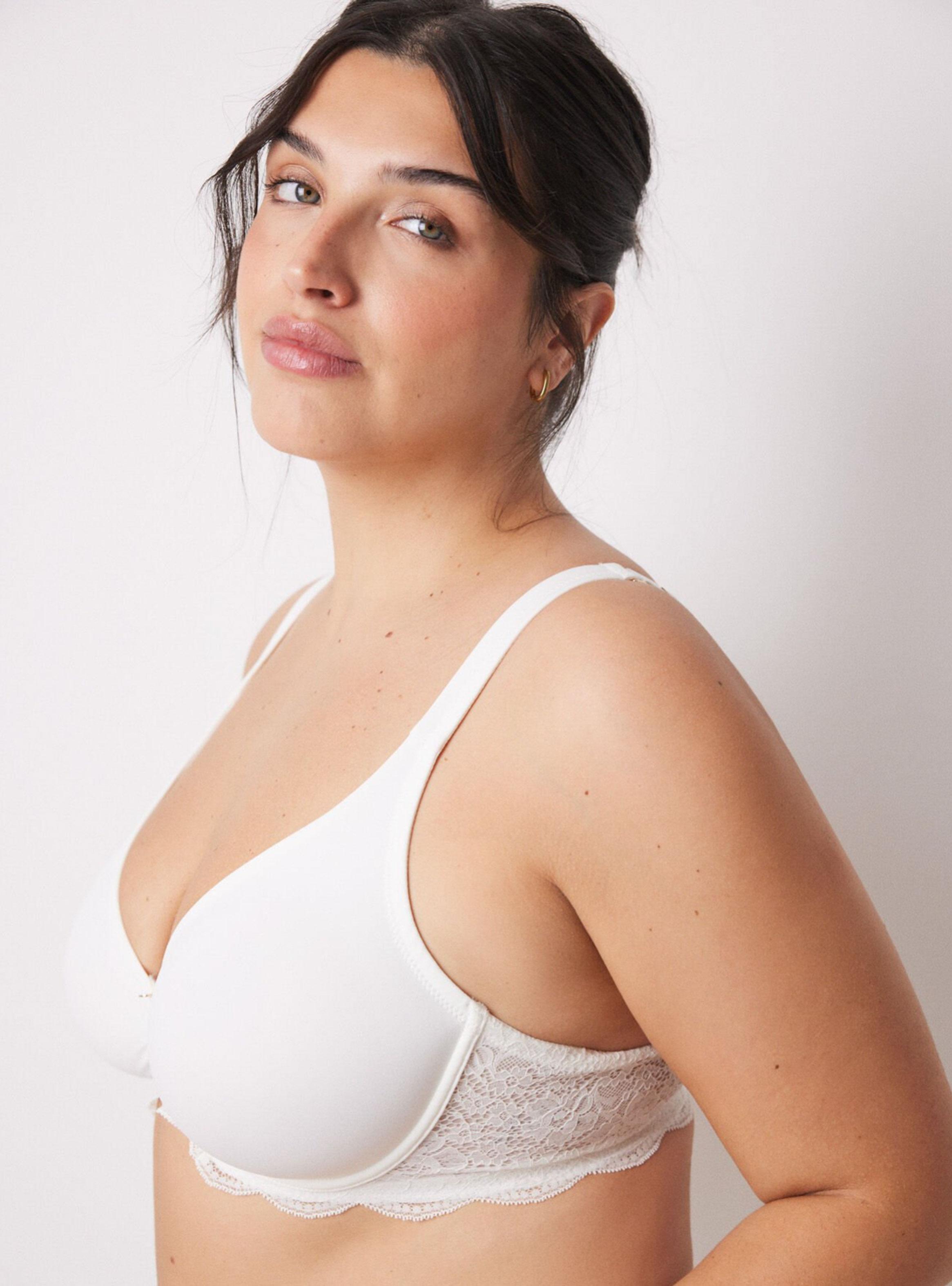 Sostén Real Reductor Microfibra y Encaje-2