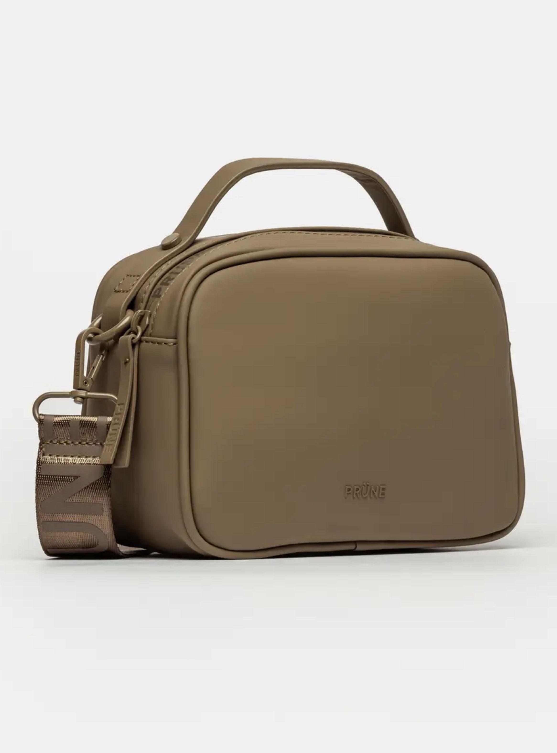 Mini Bag Rubber Efecto Matte Beige-1