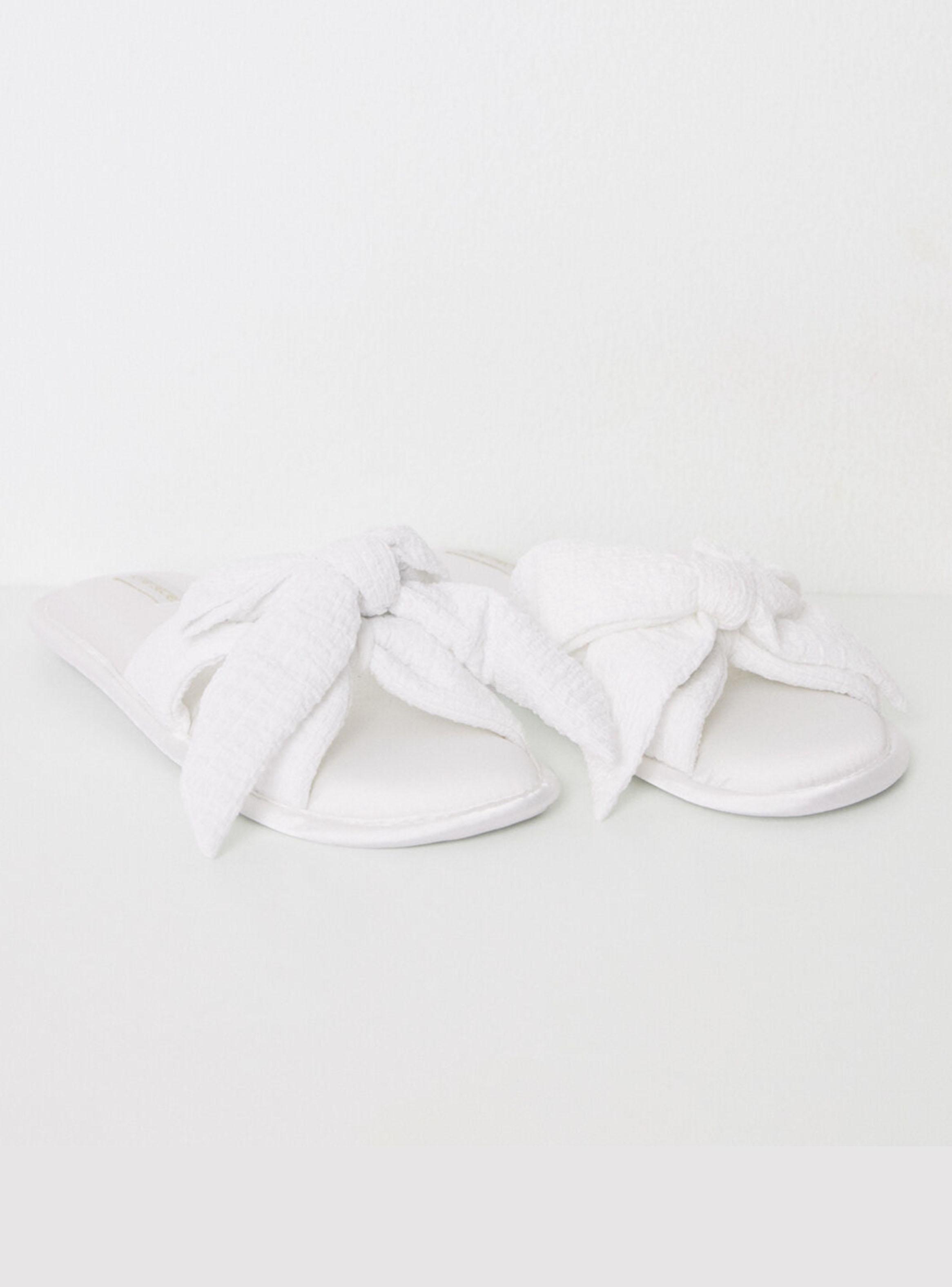 Pantuflas Satén Lazo-2