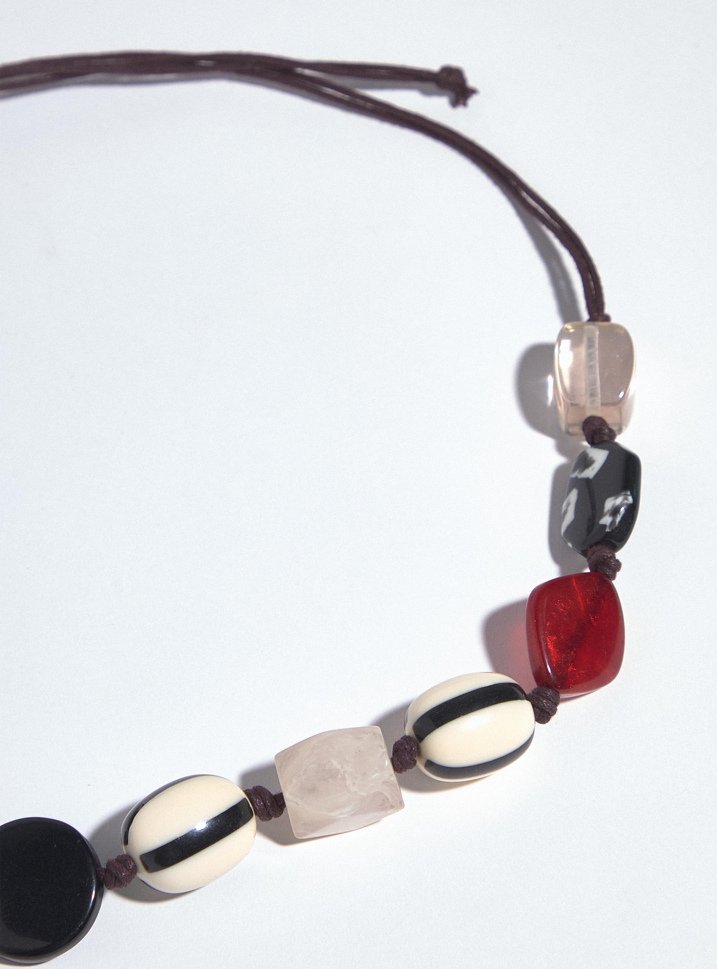 Collar Piedras con Tira Ajustable-1