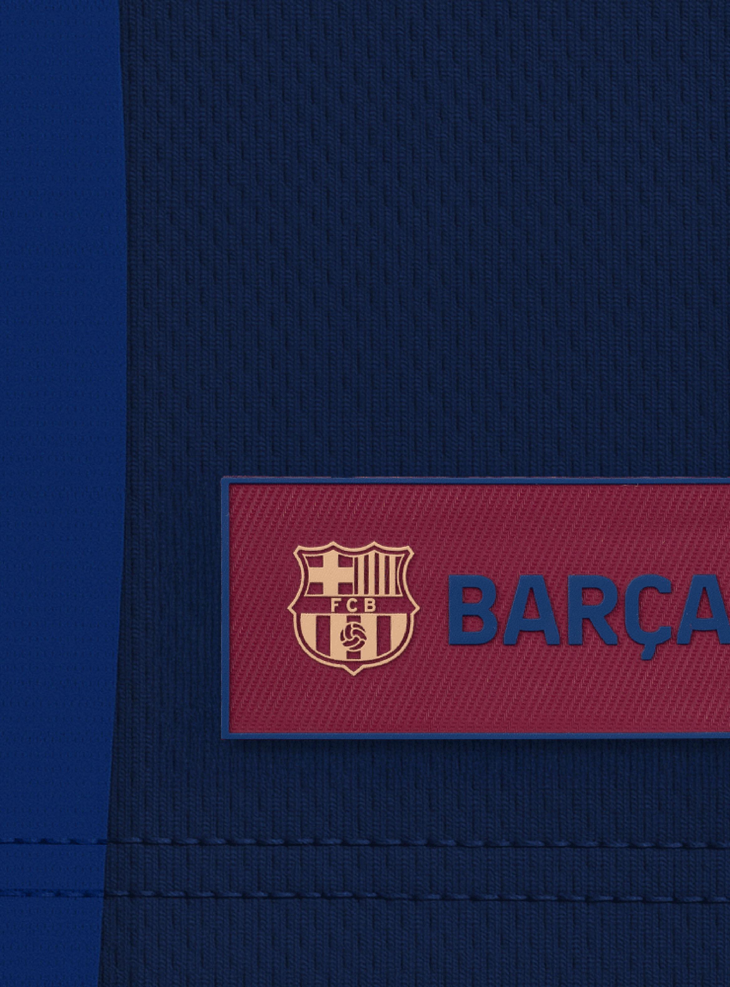 Polera Manga Corta Barcelona Warm Up-3