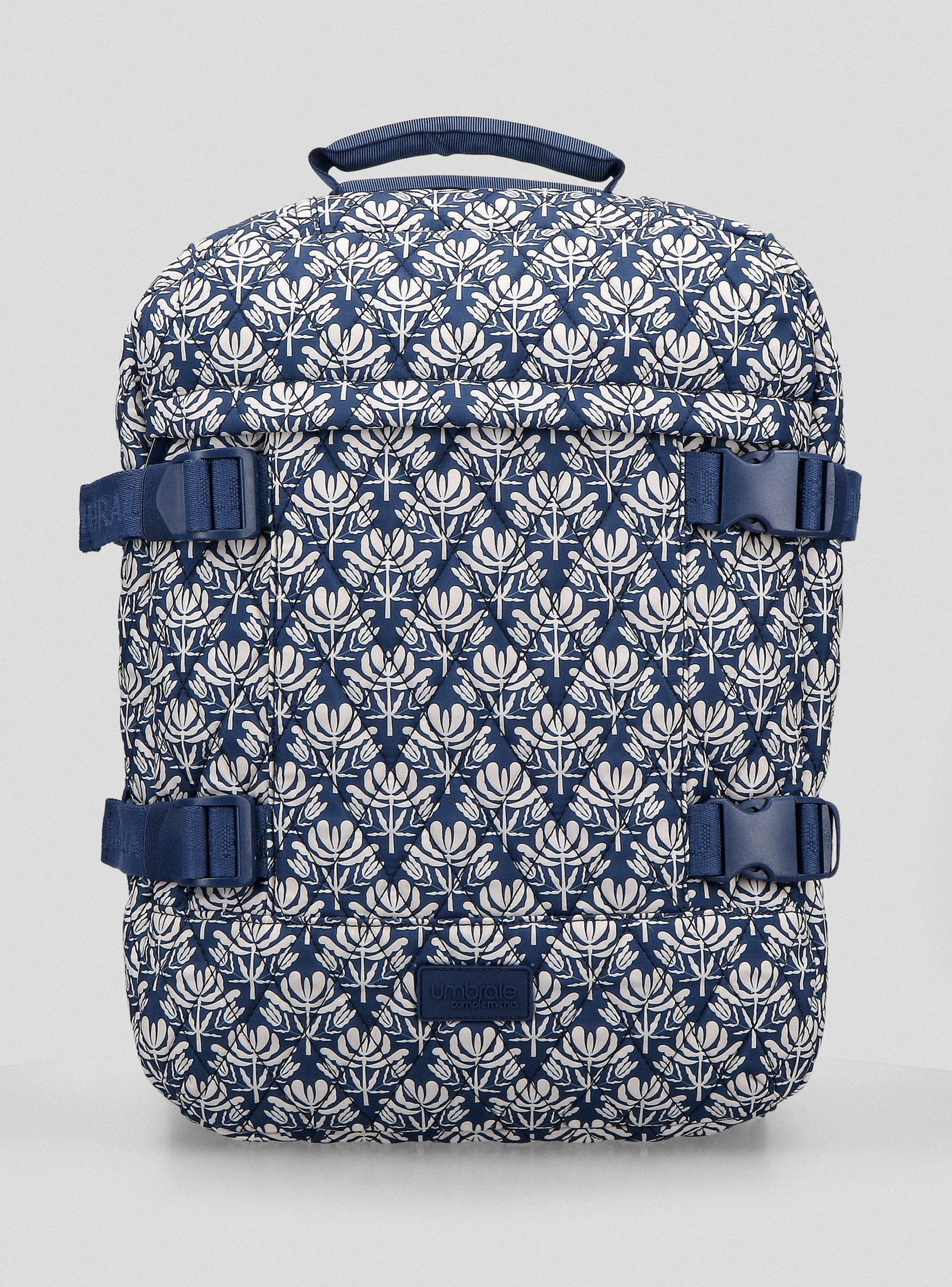 Mochila de Viaje Estampada y Acolchada-0