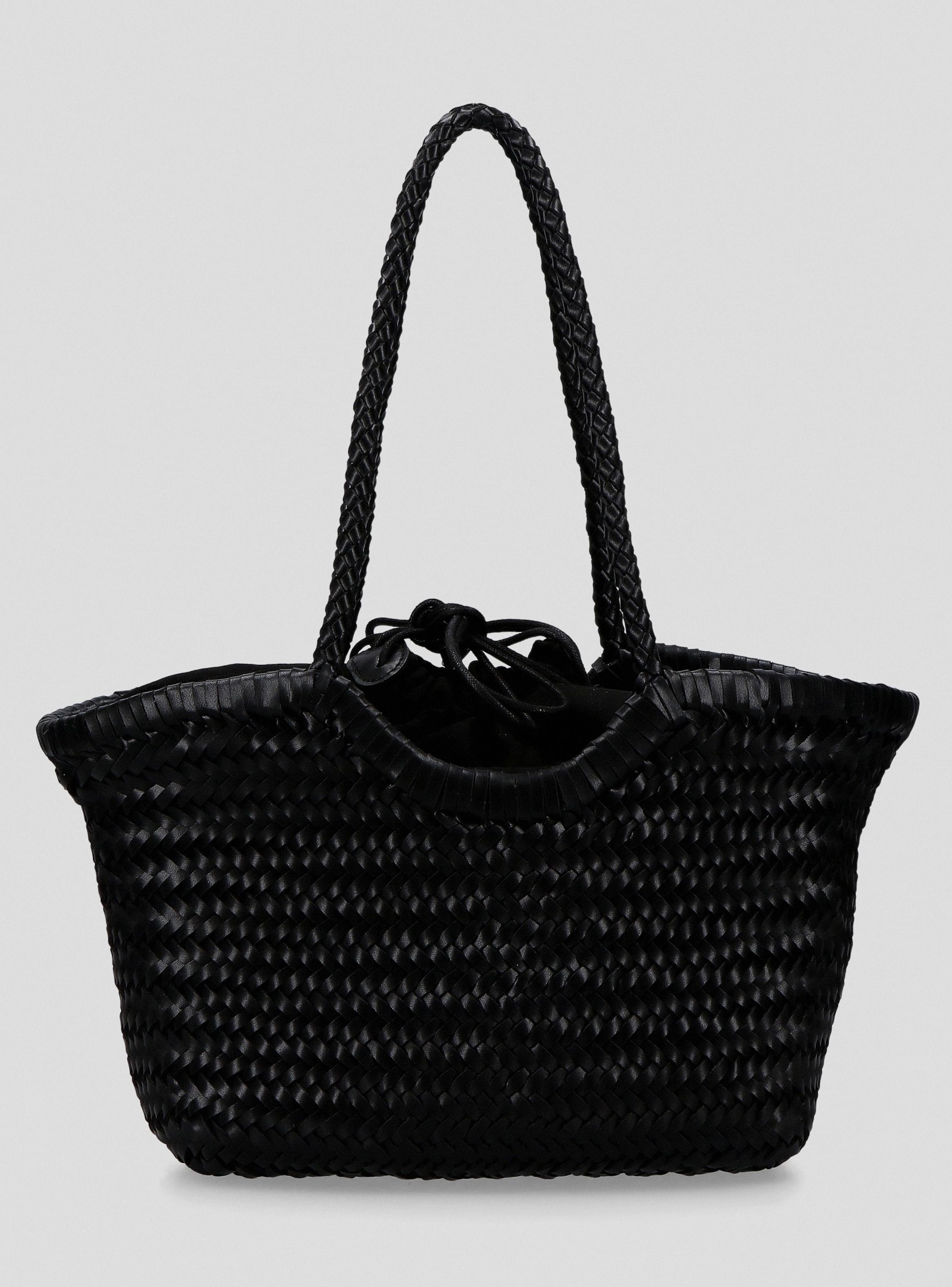 Cartera de Cuero Tejida a Mano-2