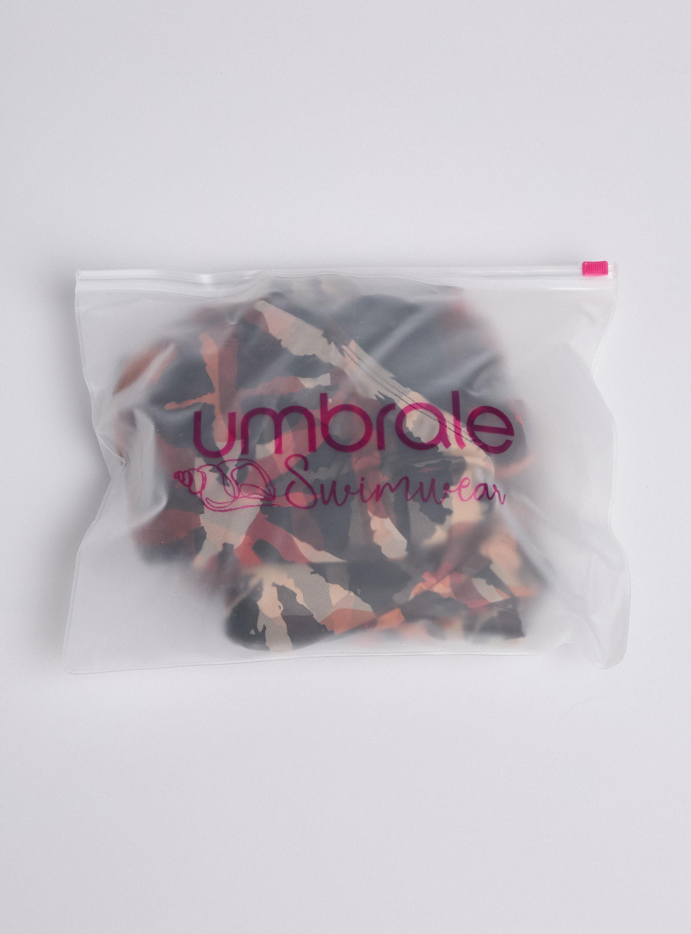 Traje de Baño un Hombro con Cut Out Argolla y Malla-6