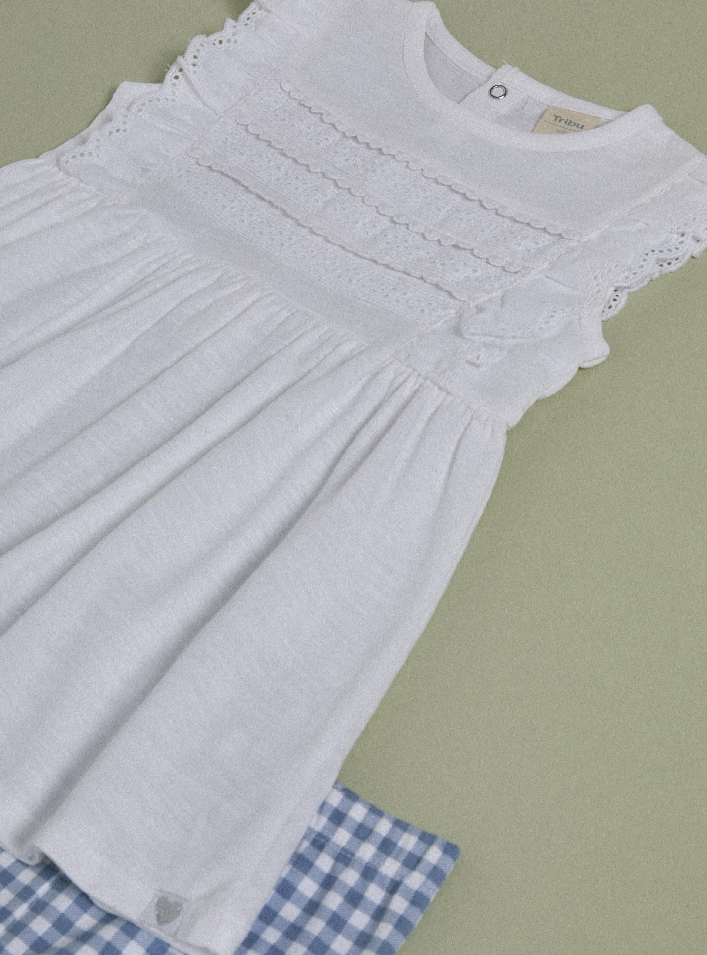 Conjunto Vestido y Calzas Estampadas-2