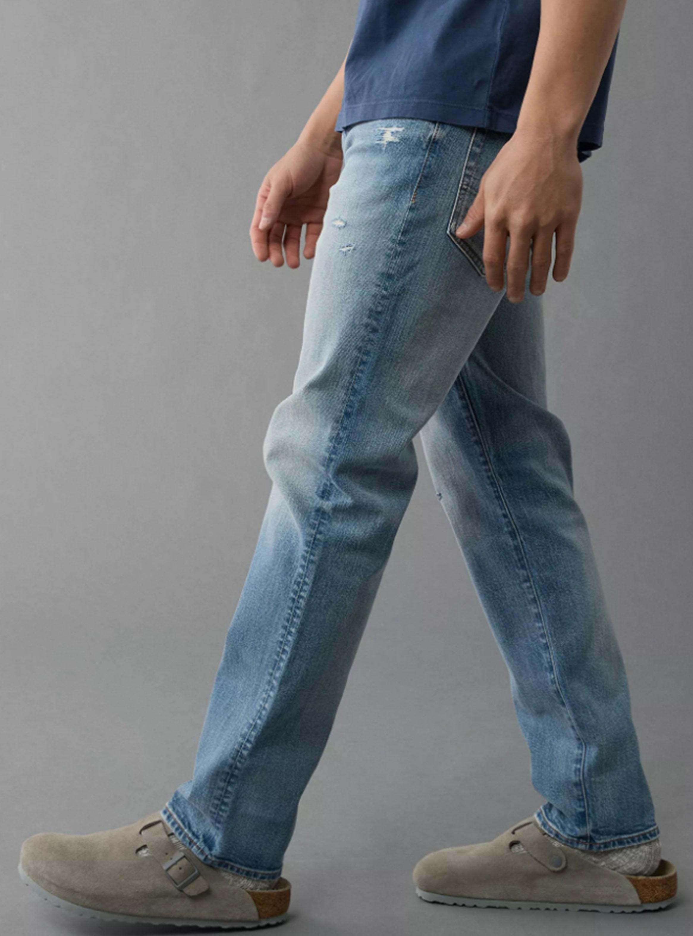 Jeans EasyFlex Slim Straight con Fibras de Tencel y Rasgados-2