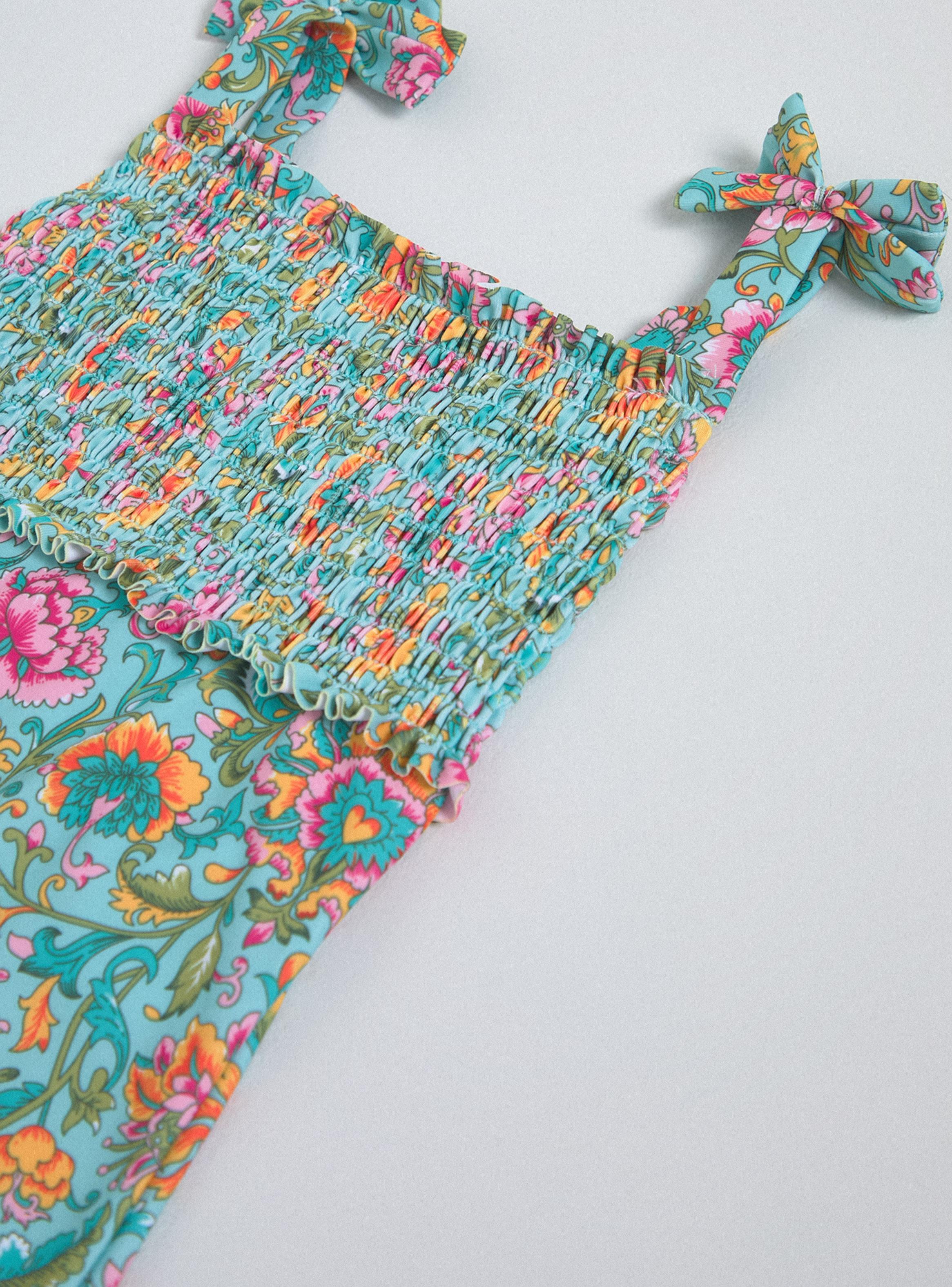 Traje de Baño Enterito Panal de Abeja-2
