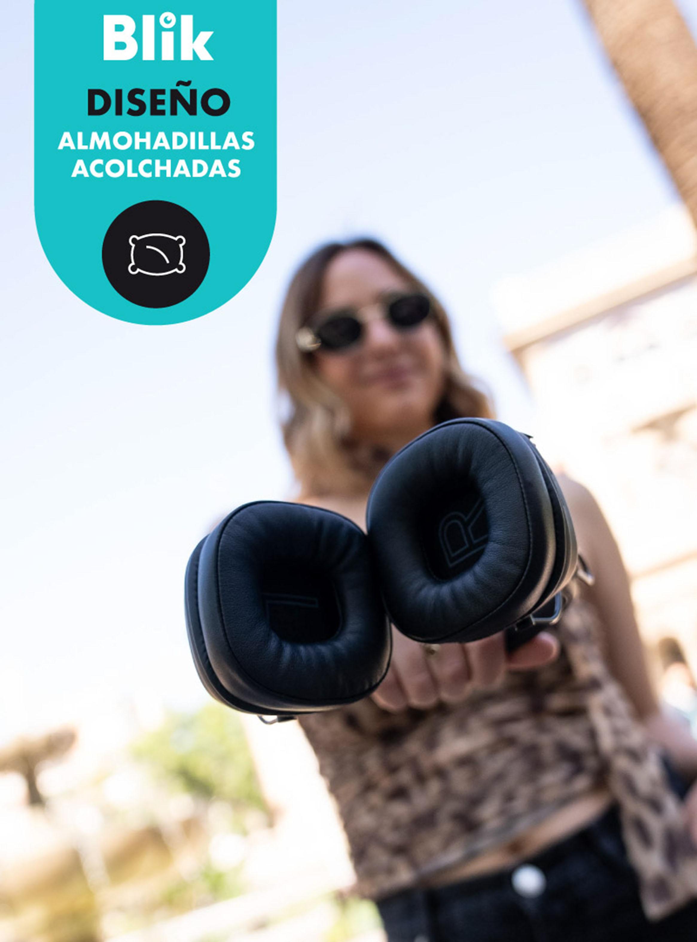 Audífonos Bluetooth Over Ear Feel250 Negro-4