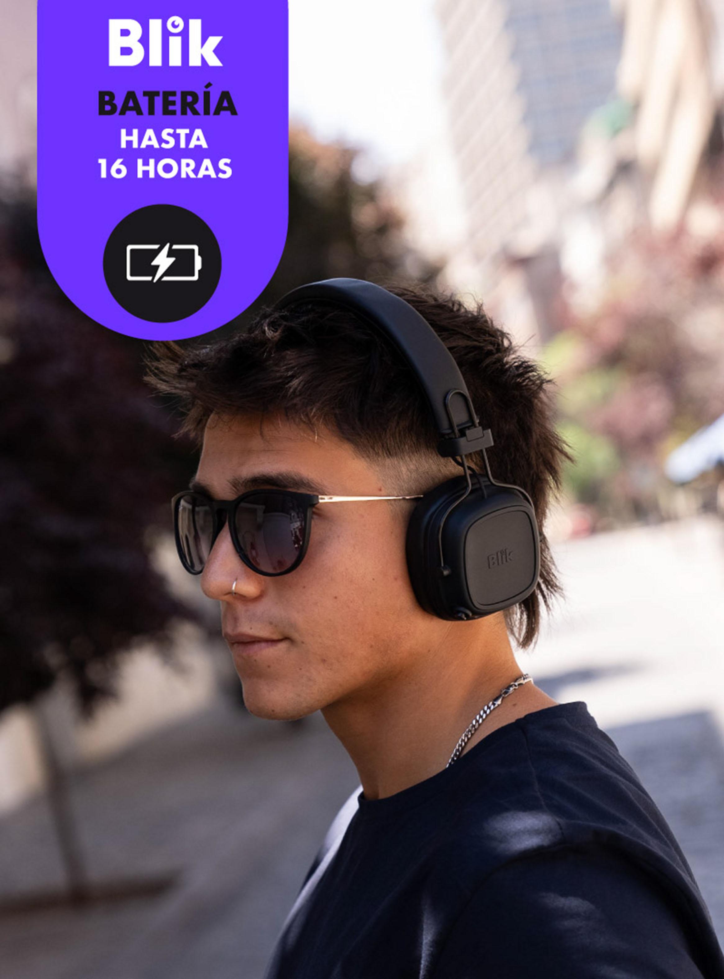 Audífonos Bluetooth Over Ear Feel250 Negro-2