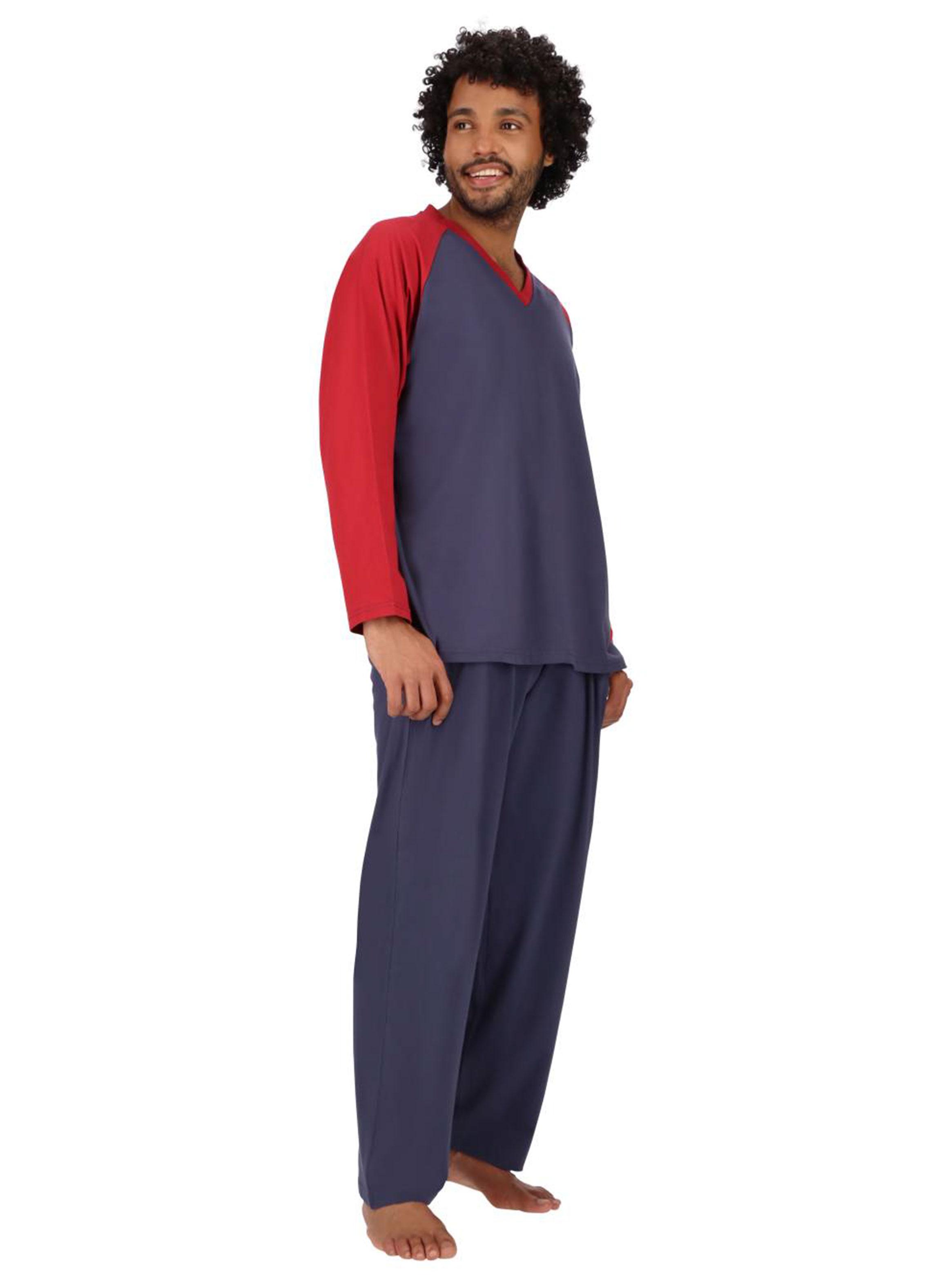 Pijama Largo Algodón-2