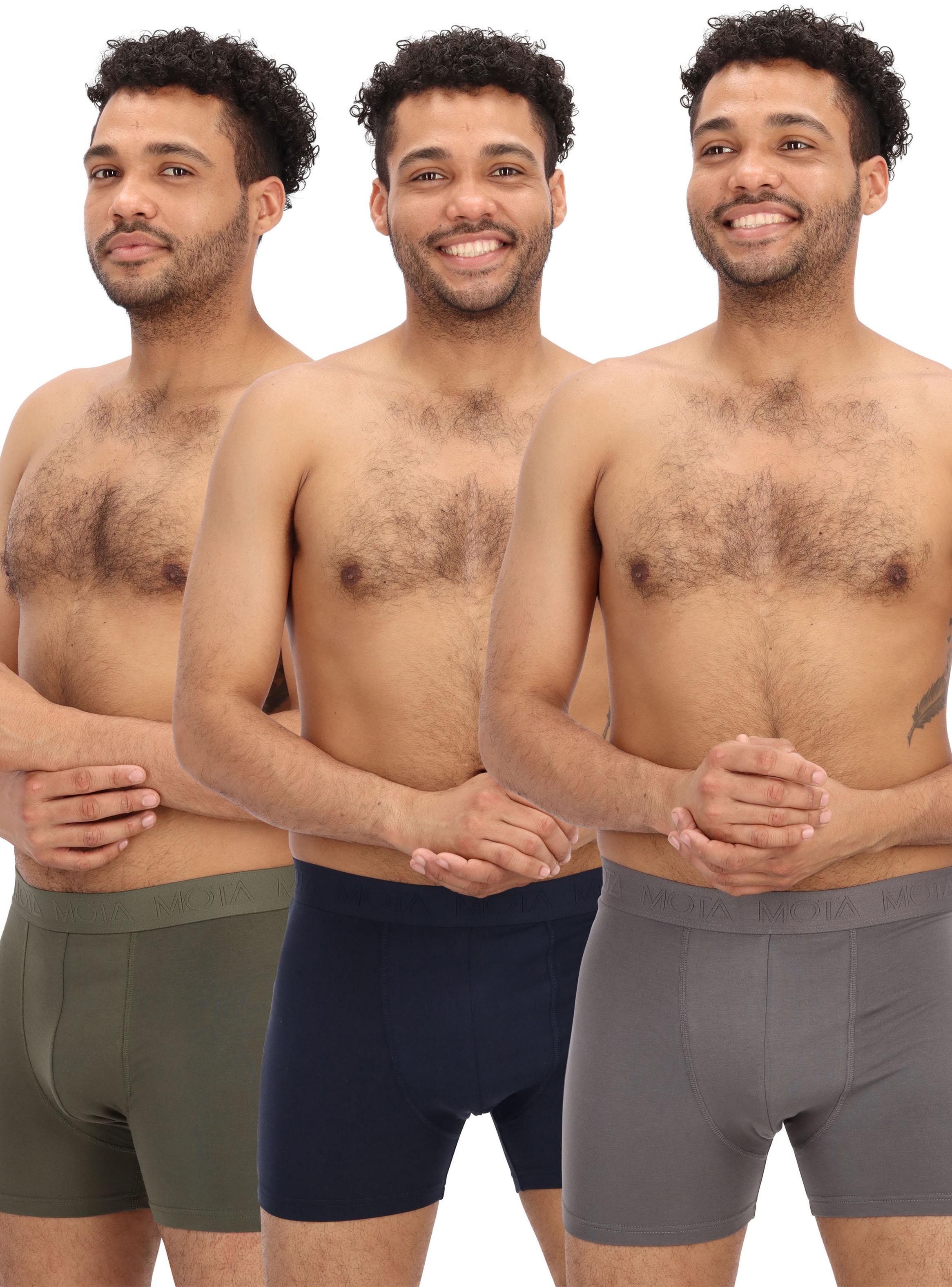 Bóxer Medio Bambú Pack 3-0