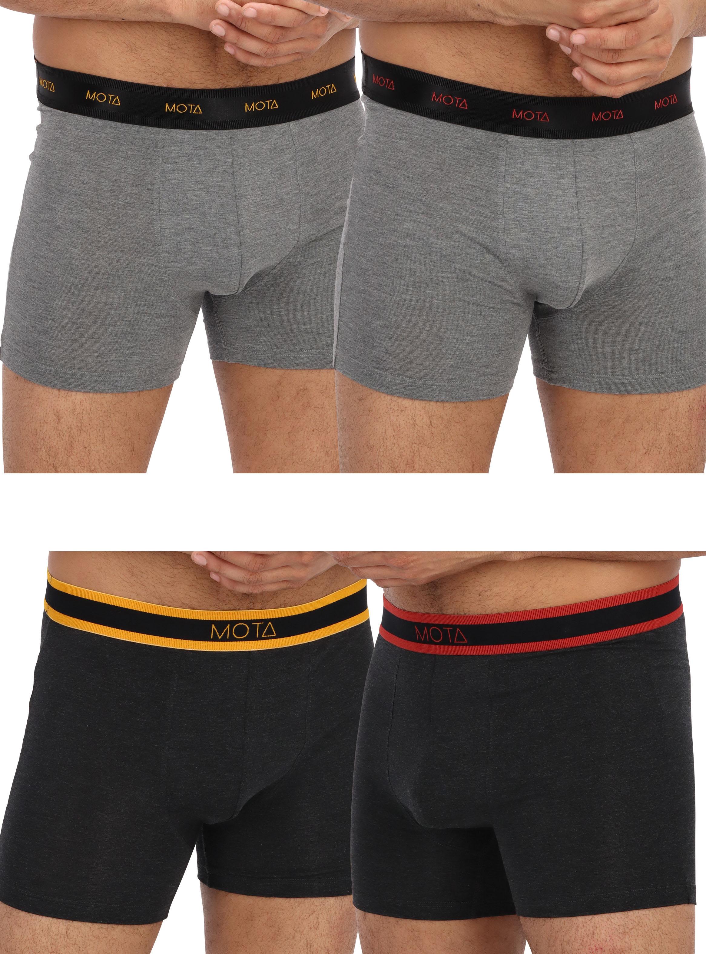 Bóxer Medio Modal Pack 4-0