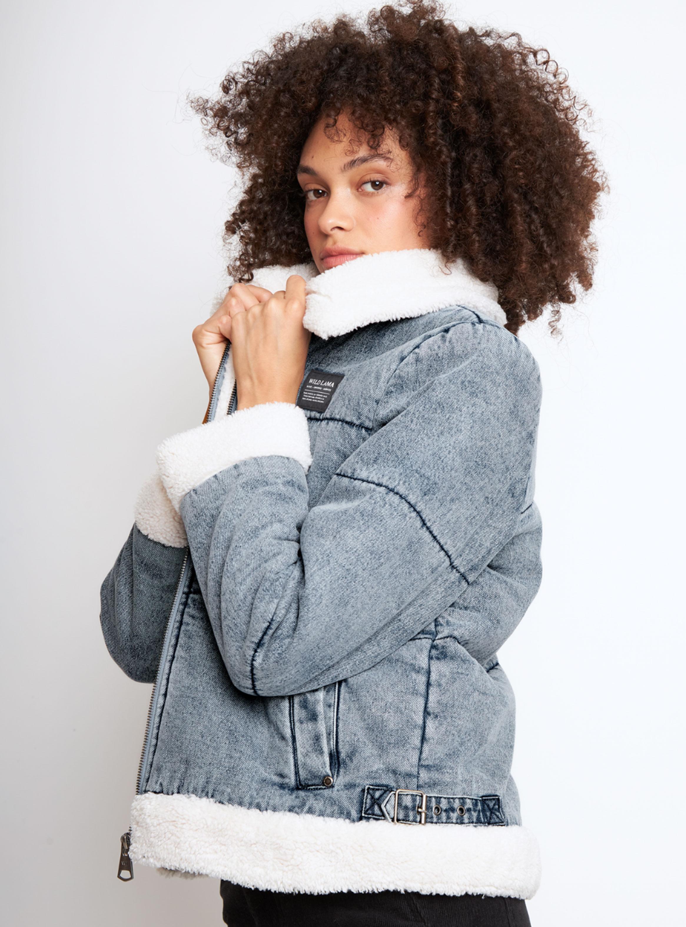 Chaqueta Sur Puffa Orgánica Denim-3