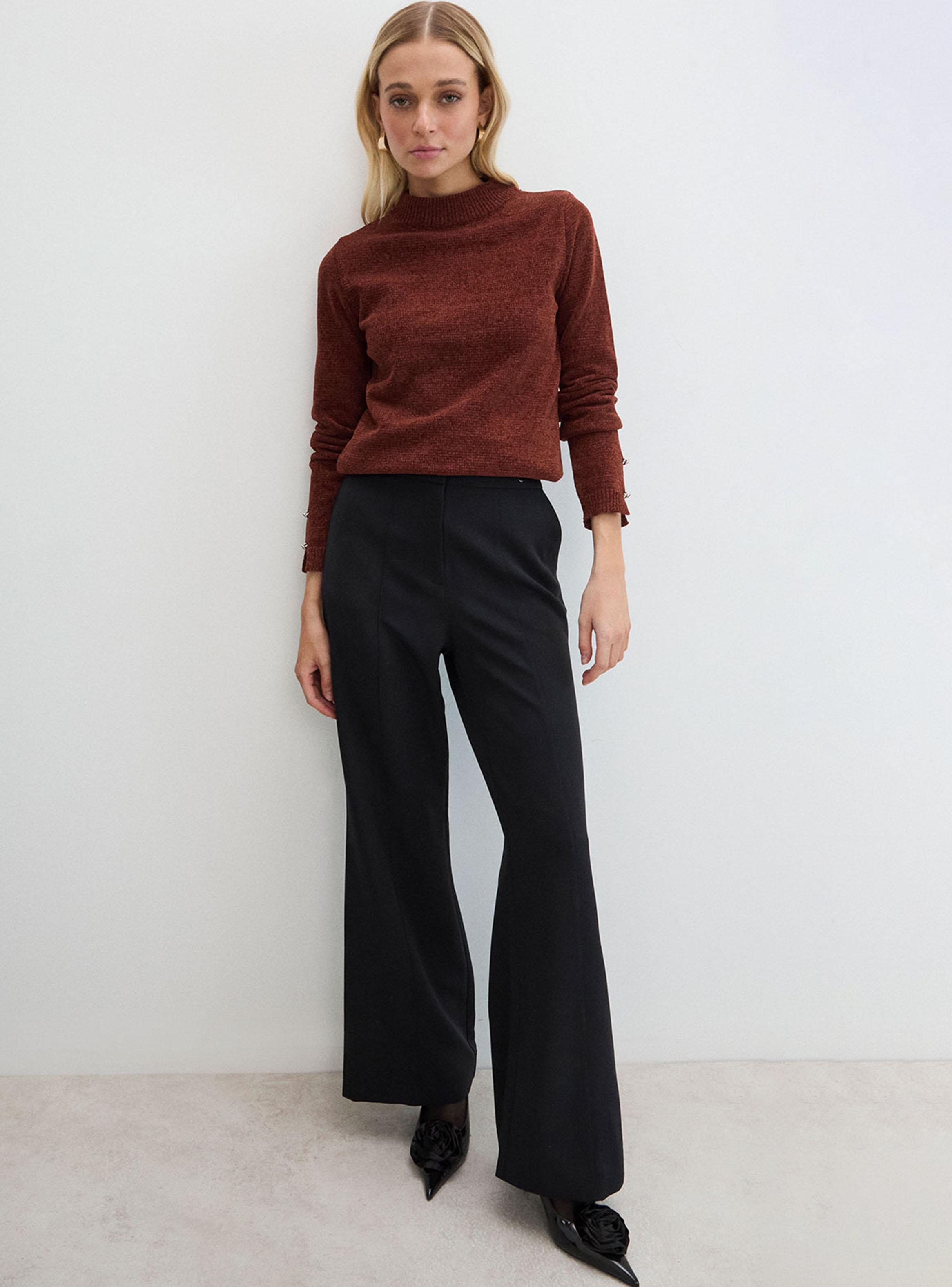 Sweater Chenille con Abertura en Manga-4