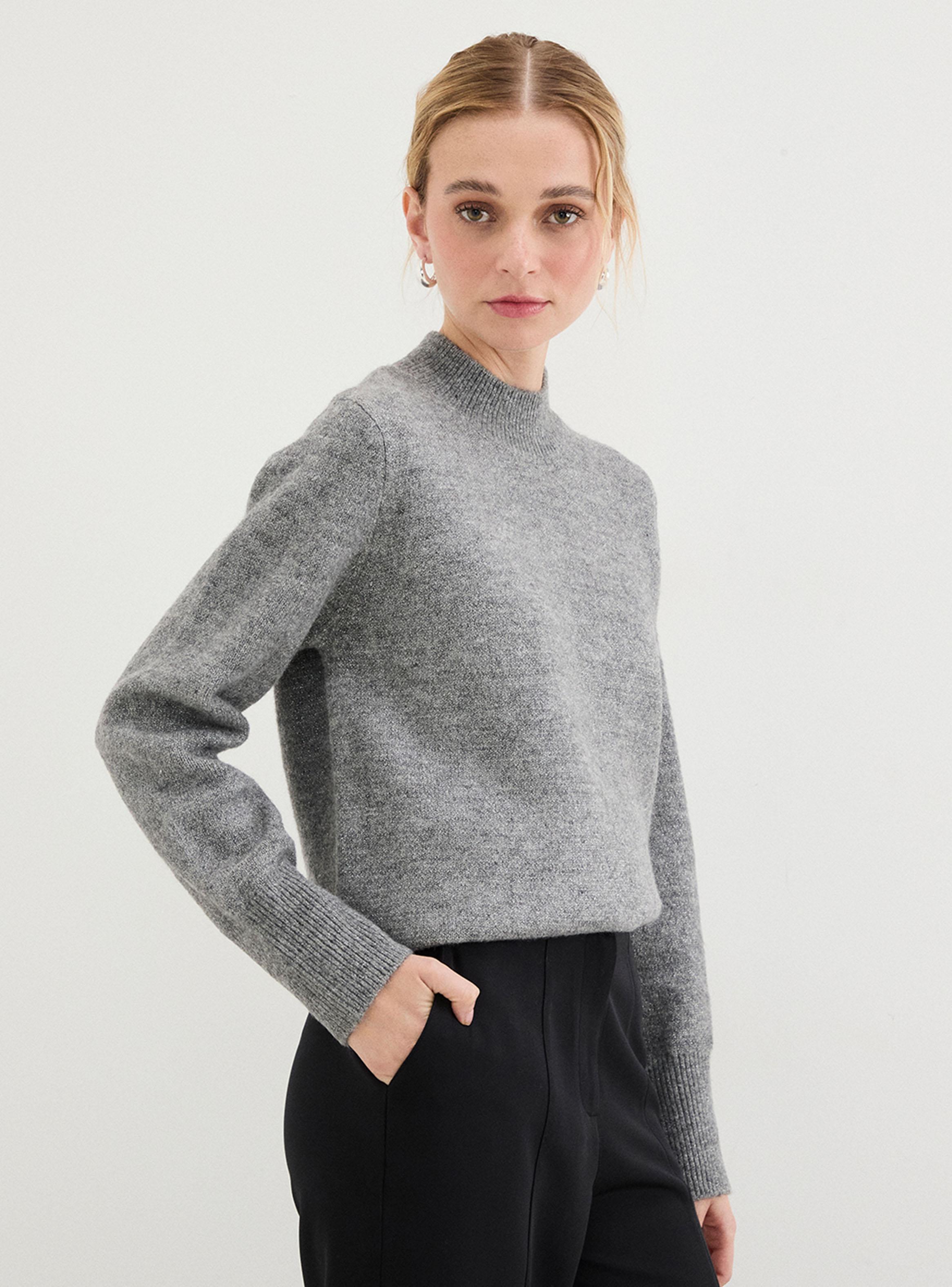 Sweater Holgado Cuello Alto-2